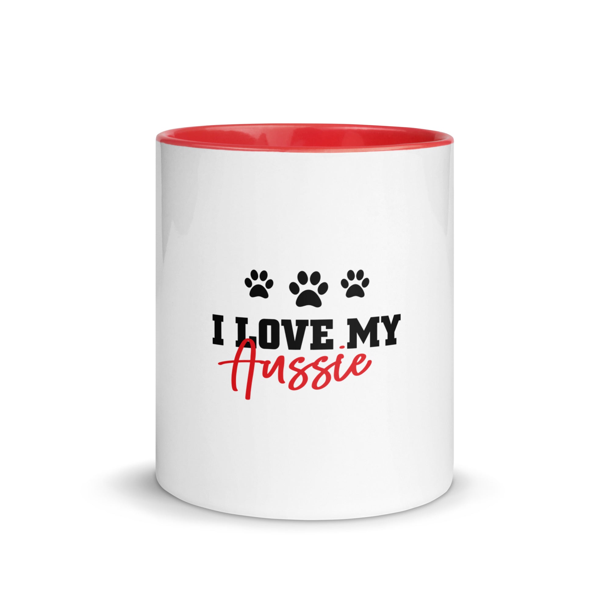 I LOVE MY AUSSIE - Mug with Color Inside