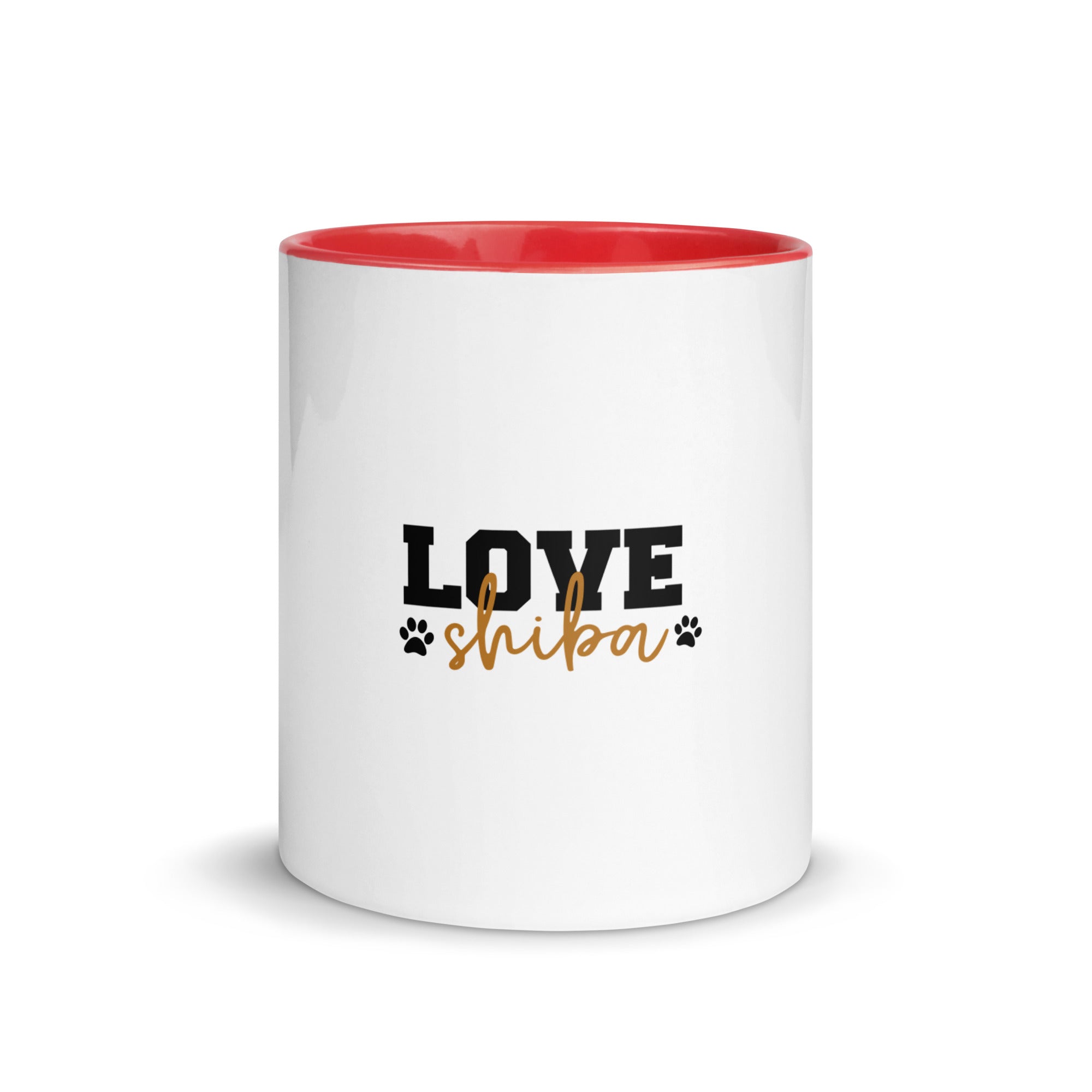 LOVE SHIBA - Mug with Color Inside