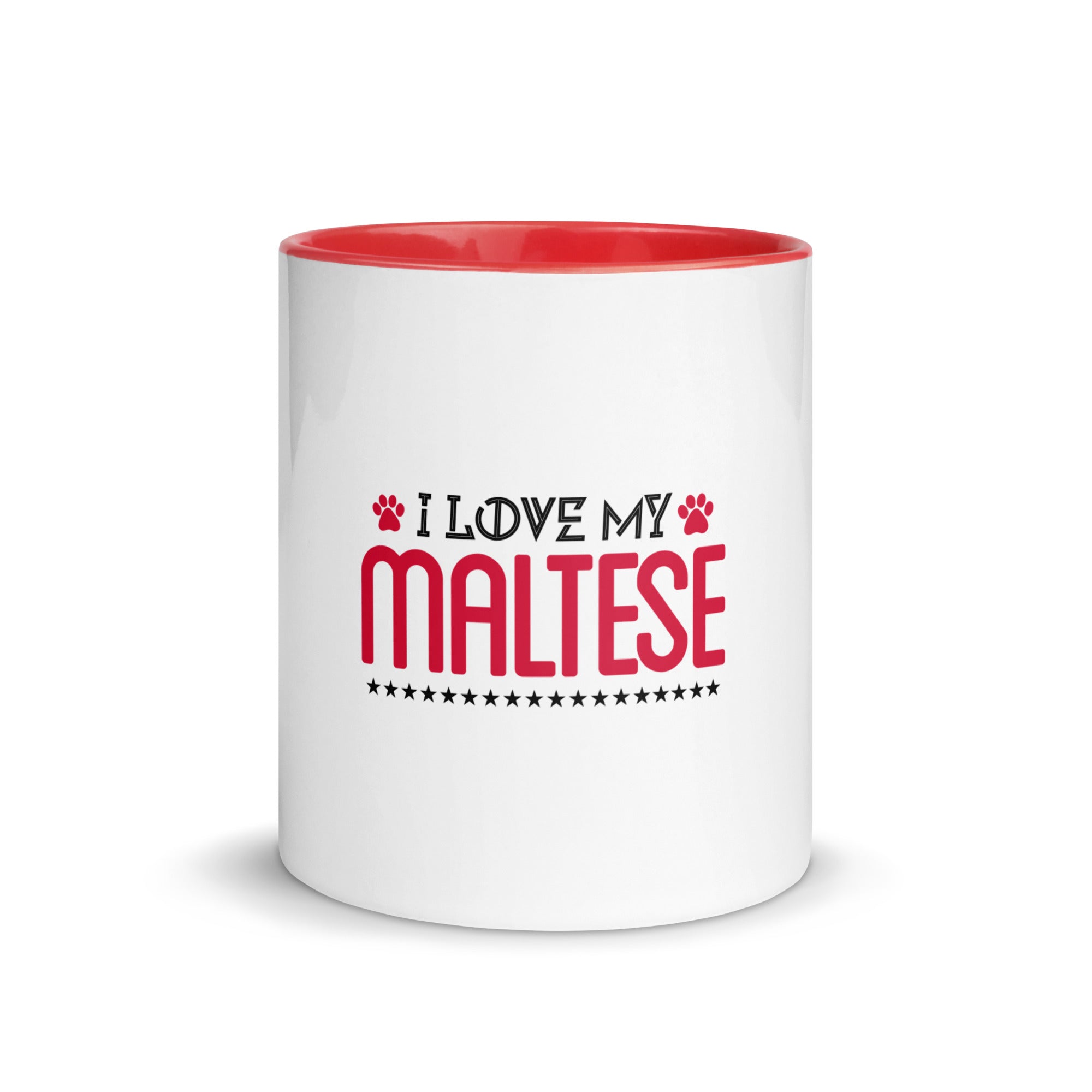 I LOVE MY MALTESE - Mug with Color Inside