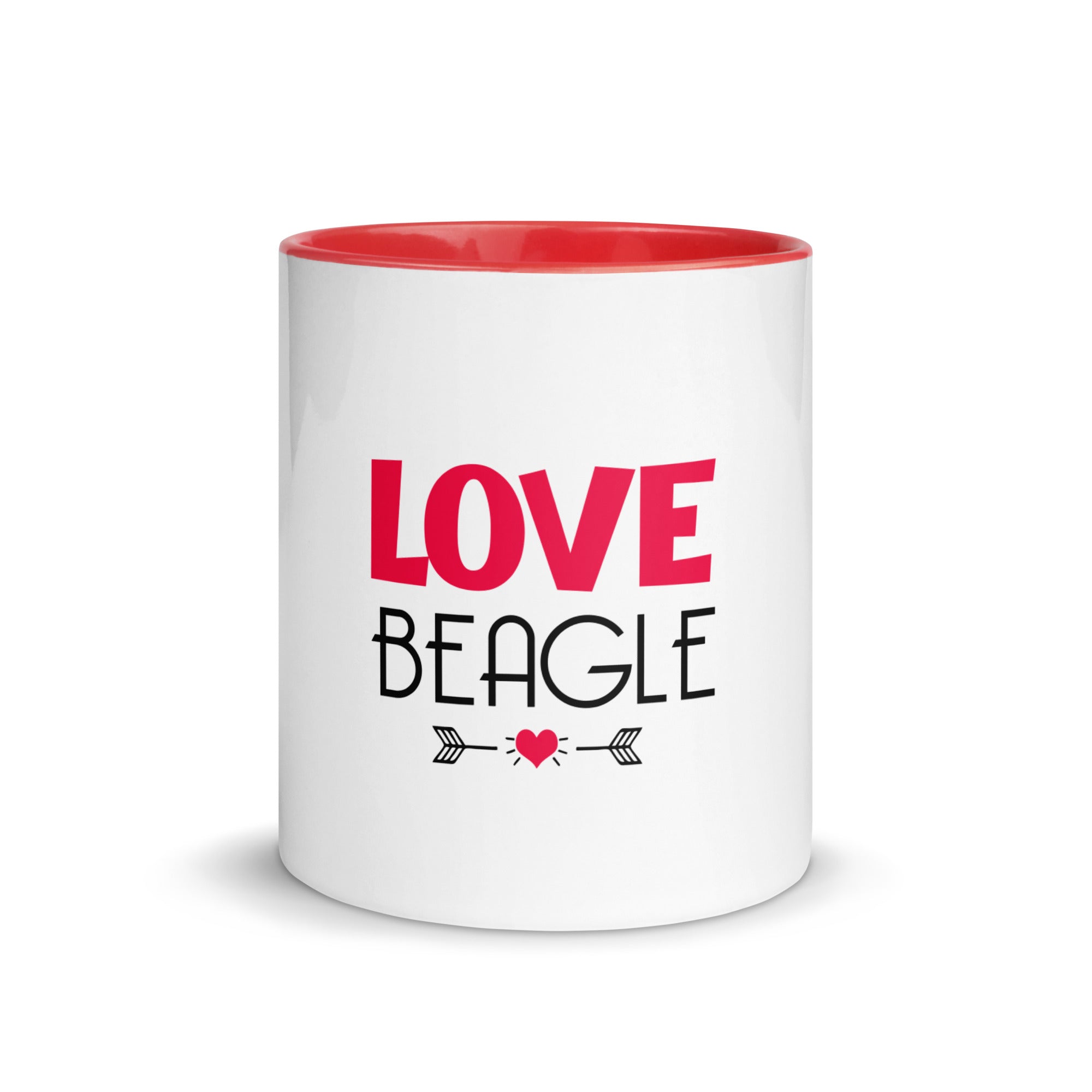 LOVE BEAGLE - Mug with Color Inside