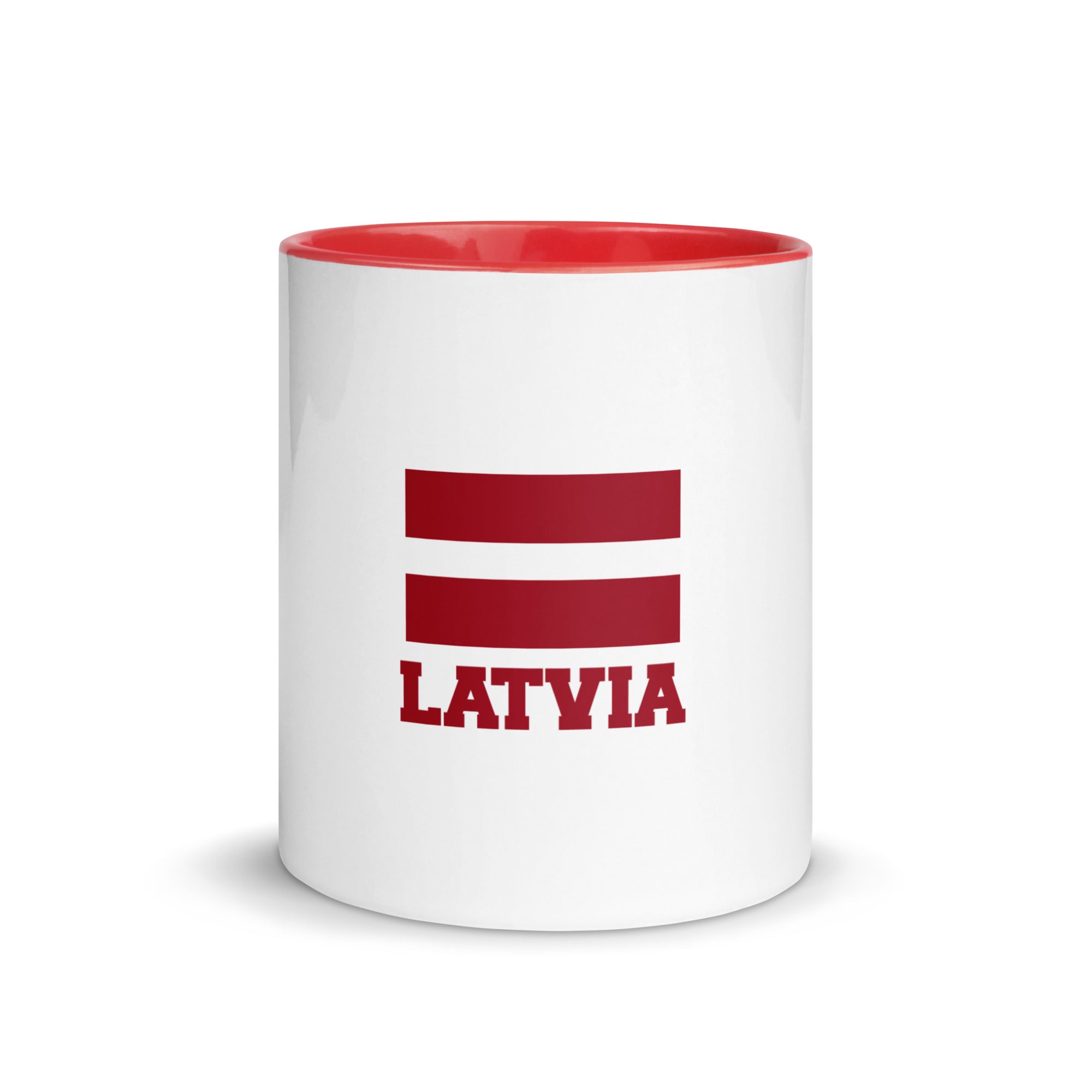 LATVIA - Mug with Color Inside