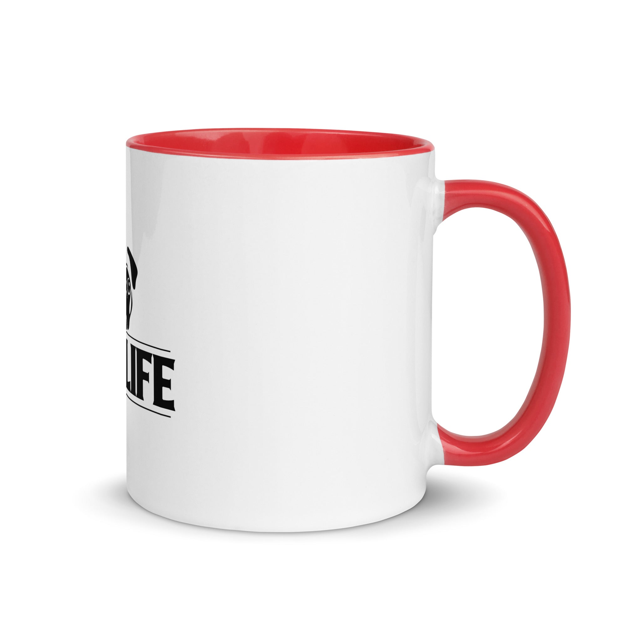 PUG LIFE - Mug with Color Inside