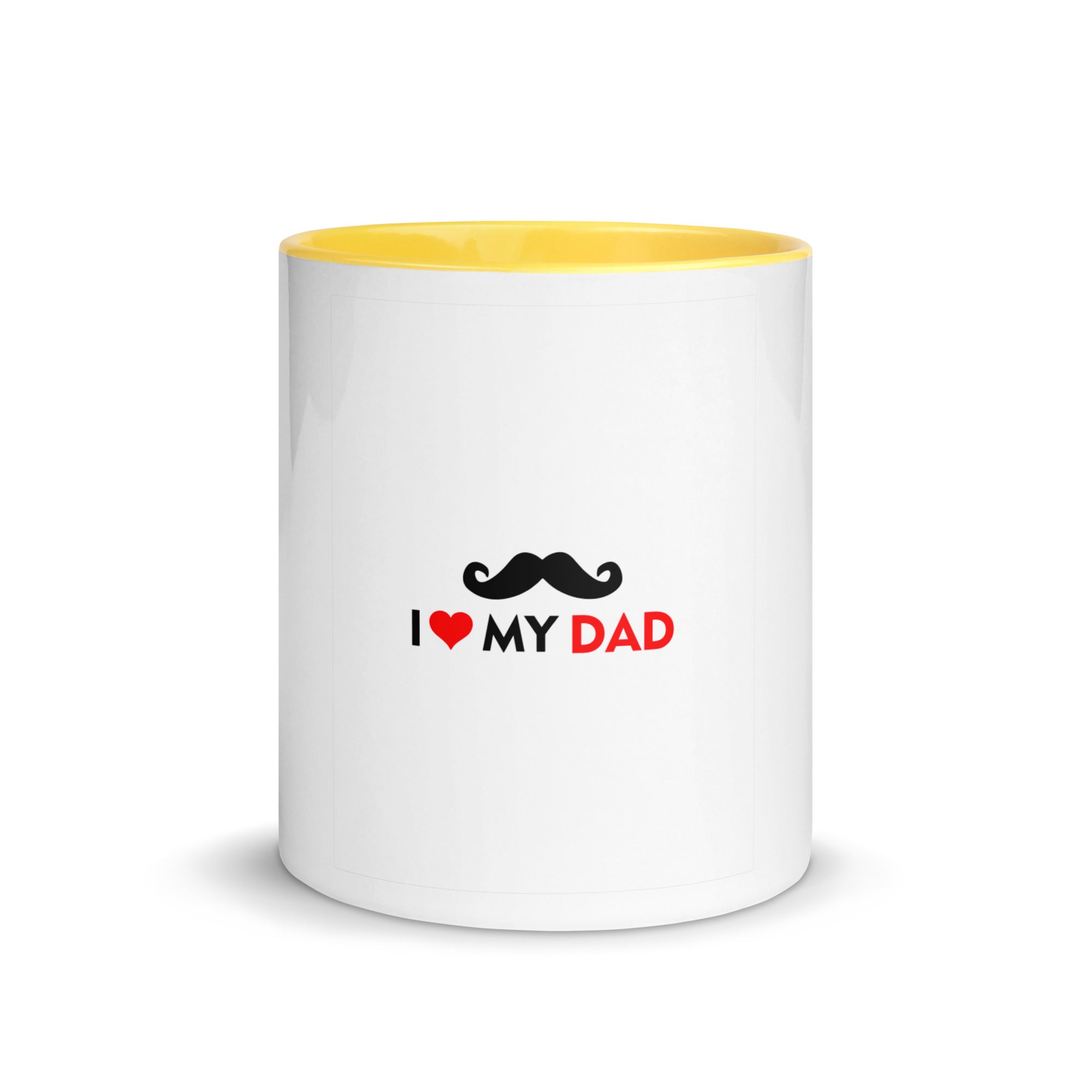 I LOVE MY DAD - Mug with Color Inside