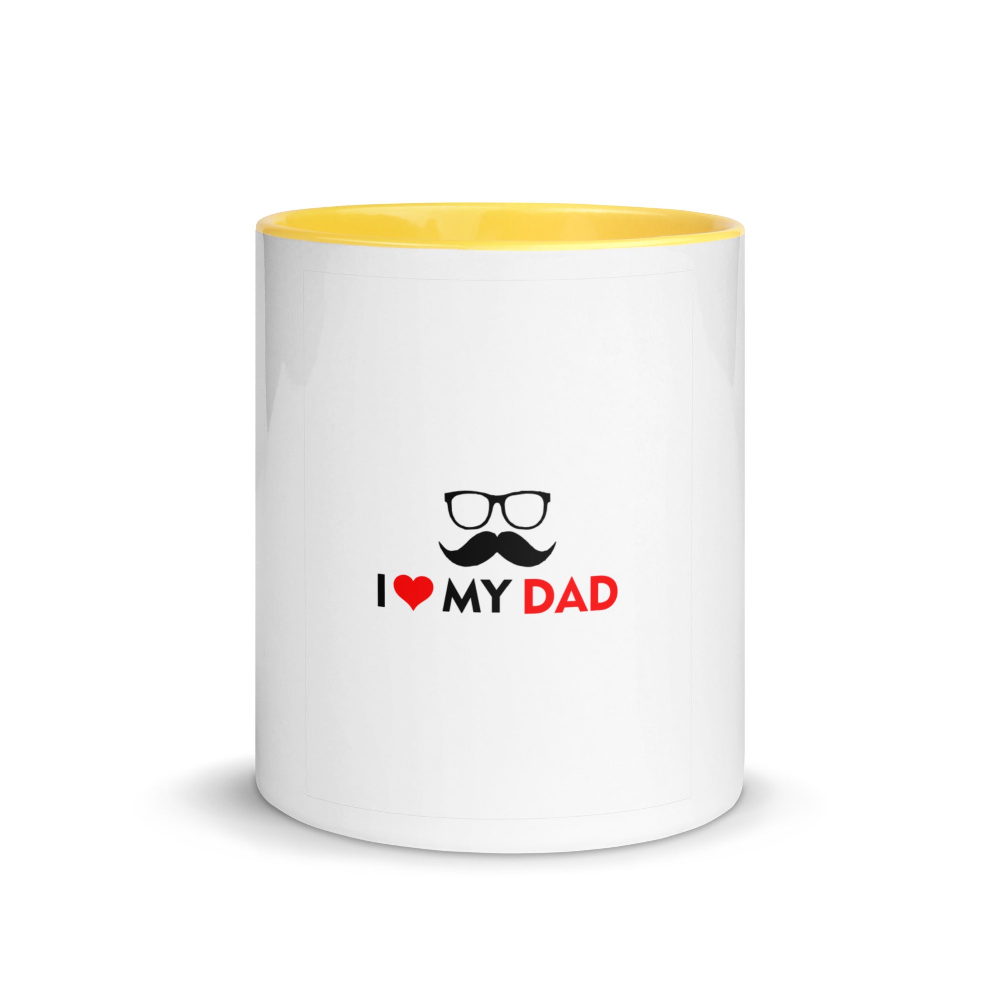 I LOVE MY DAD - Mug with Color Inside