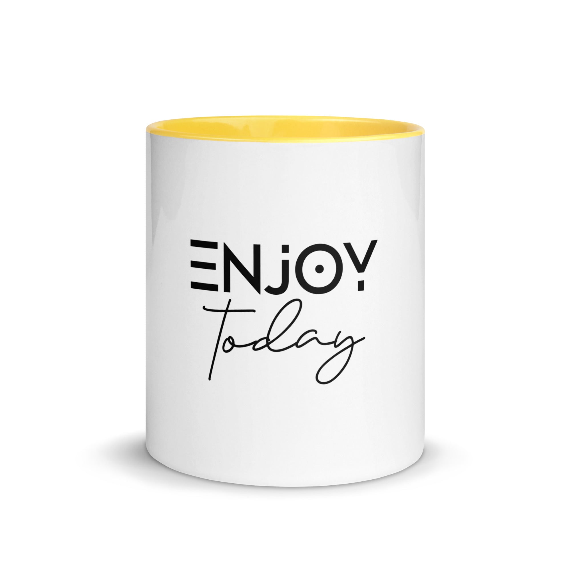 ENJOY TODAY - Mug with Color Inside