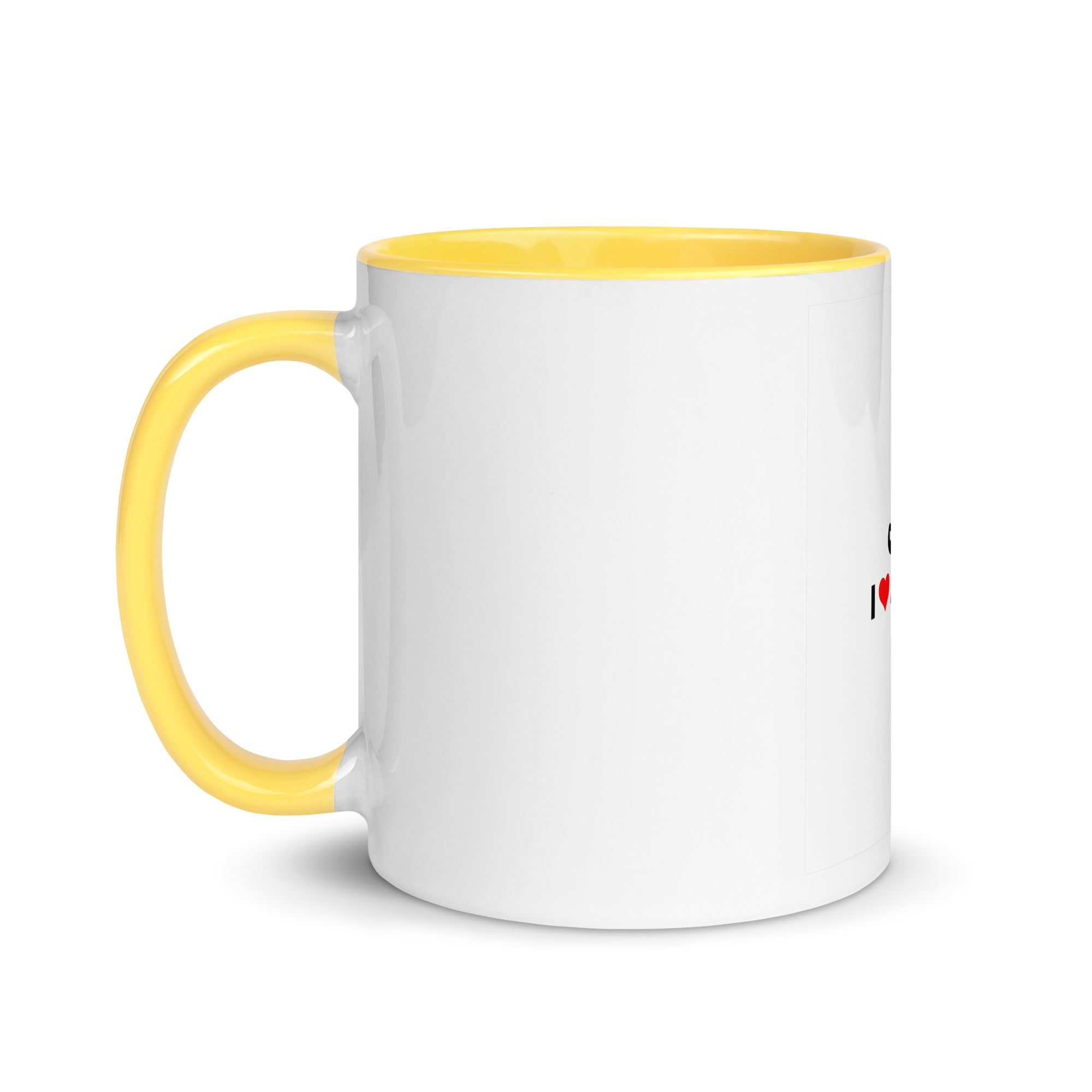 I LOVE MY DAD - Mug with Color Inside