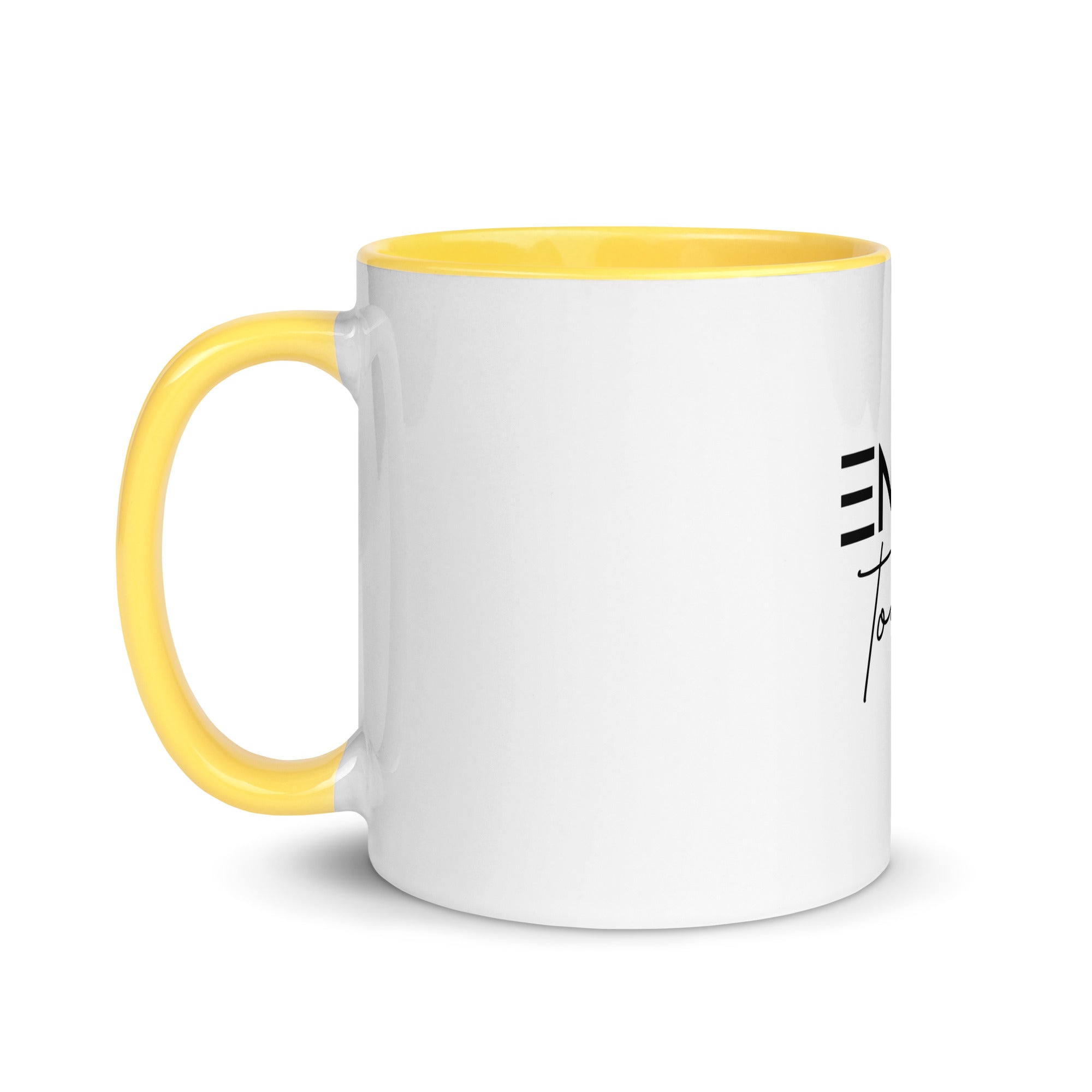 ENJOY TODAY - Mug with Color Inside