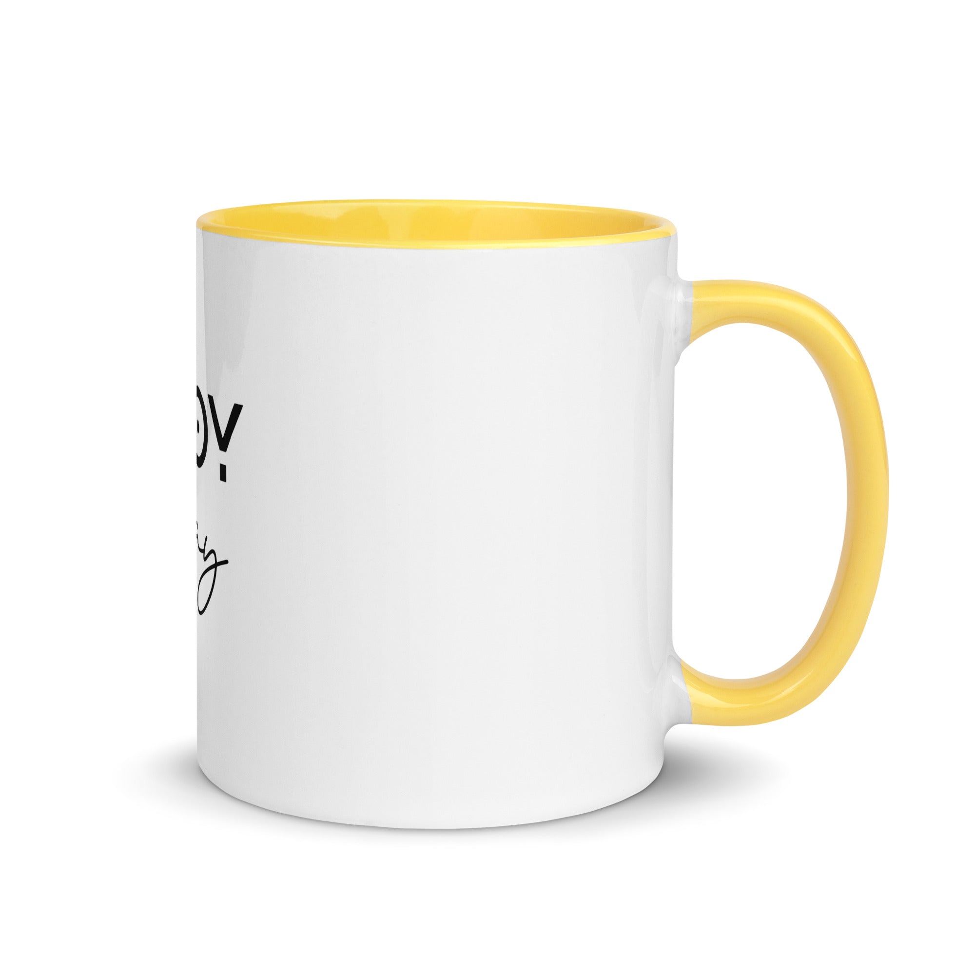 ENJOY TODAY - Mug with Color Inside