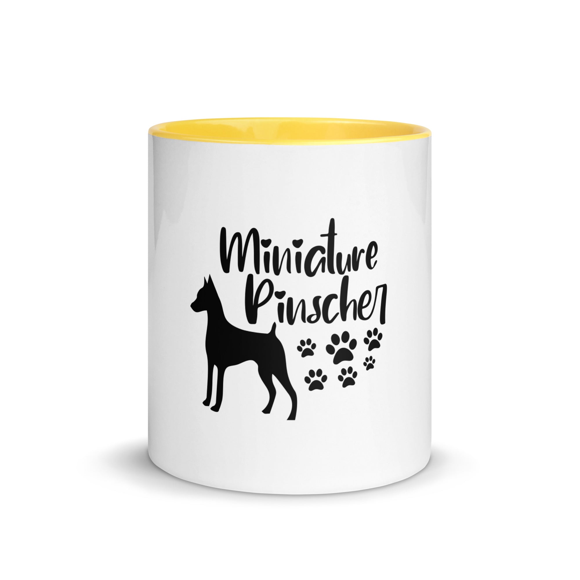 MINIATURE PINSCHER - Mug with Color Inside