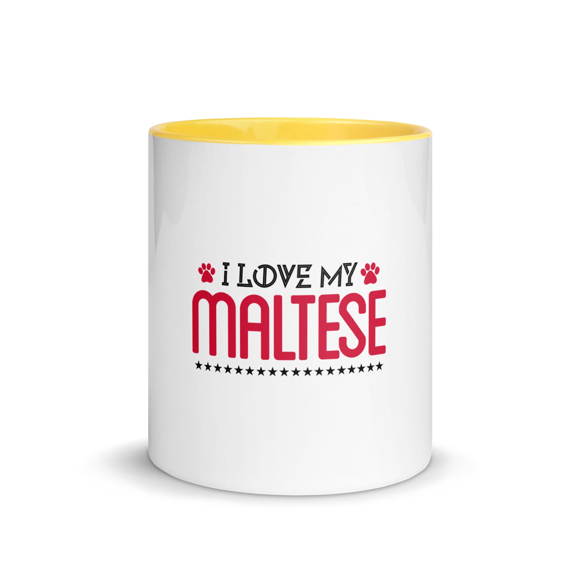 I LOVE MY MALTESE - Mug with Color Inside