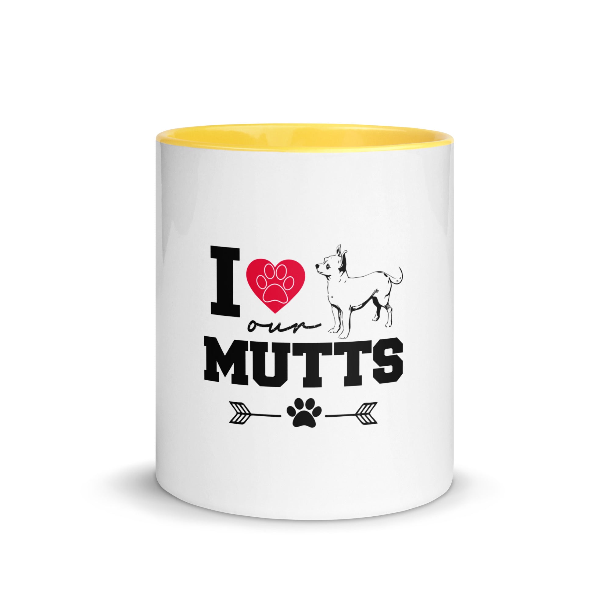 I LOVE OUR MUTTS - Mug with Color Inside