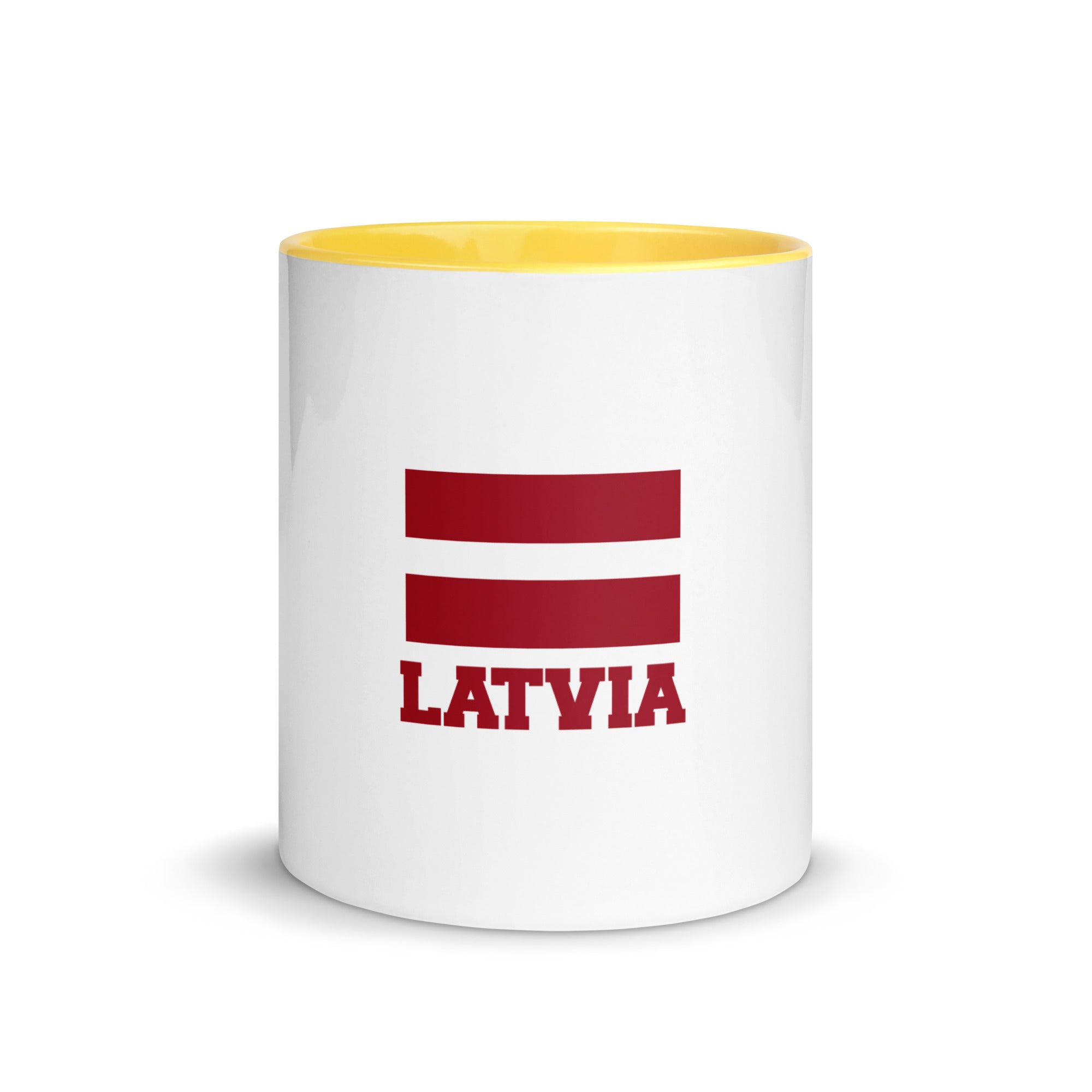 LATVIA - Mug with Color Inside