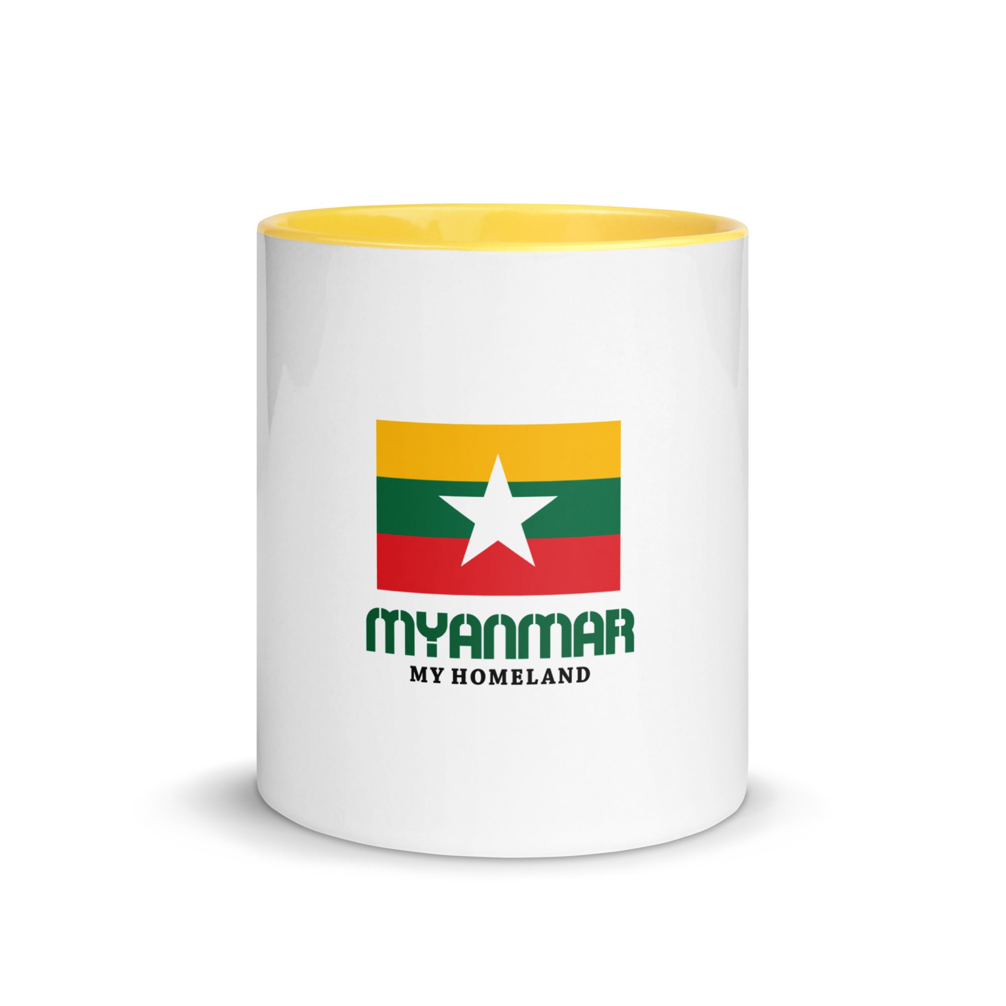 MYANMAR - Mug with Color Inside