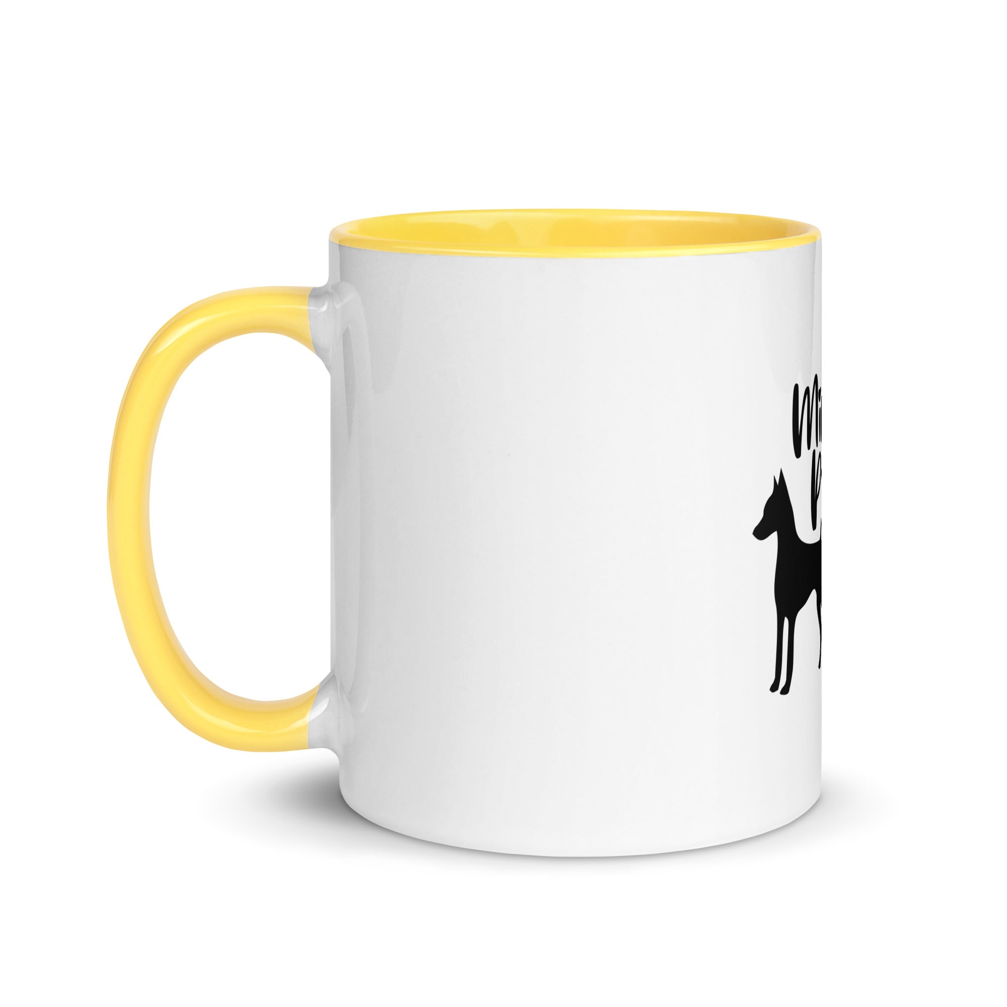 MINIATURE PINSCHER - Mug with Color Inside