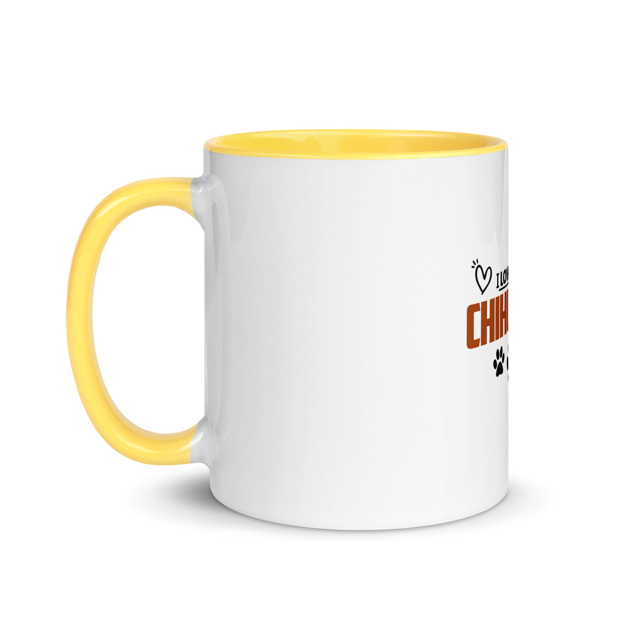 I LOVE MY CHIHUAHUA - Mug with Color Inside