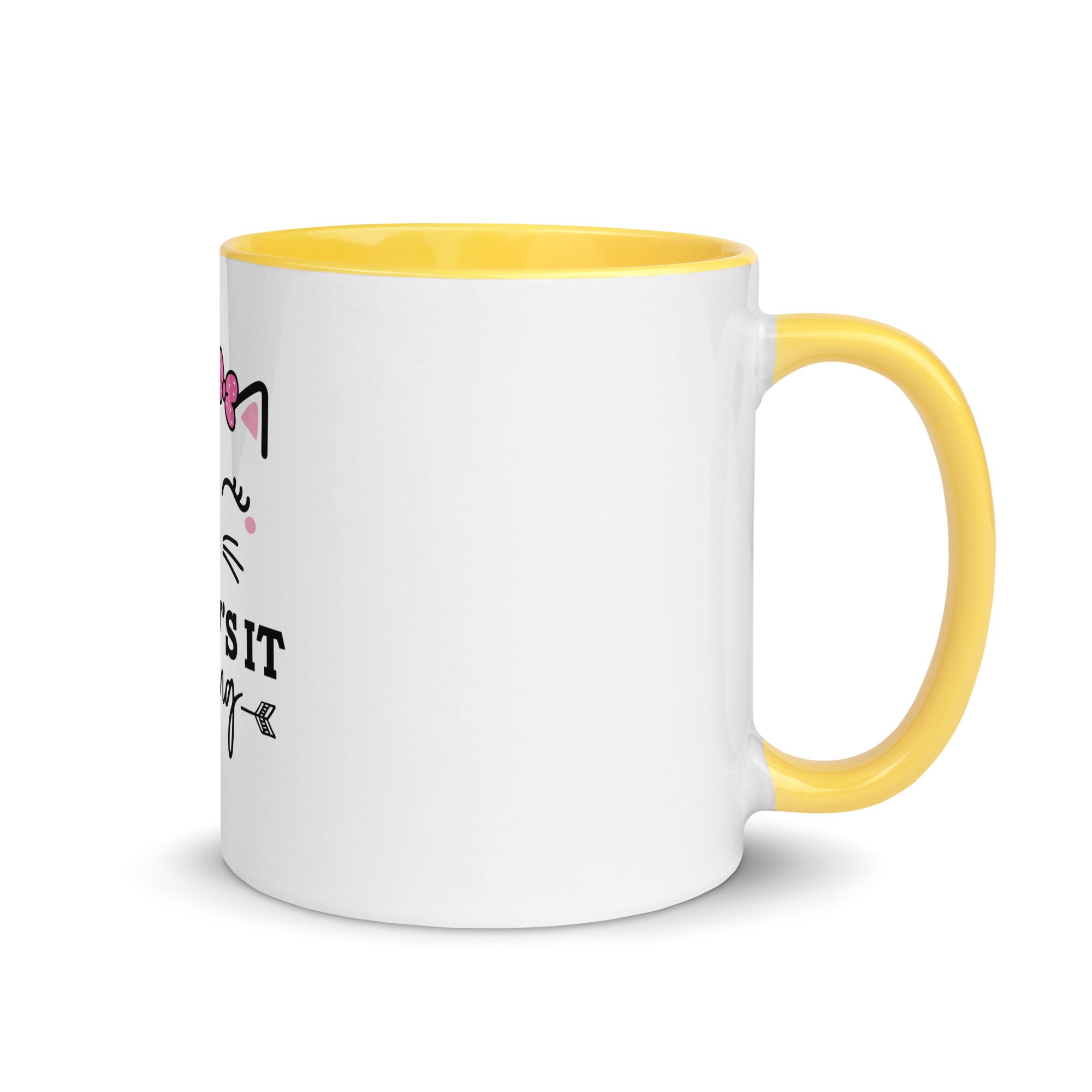 MEOW'S IT GOING - Mug with Color Inside