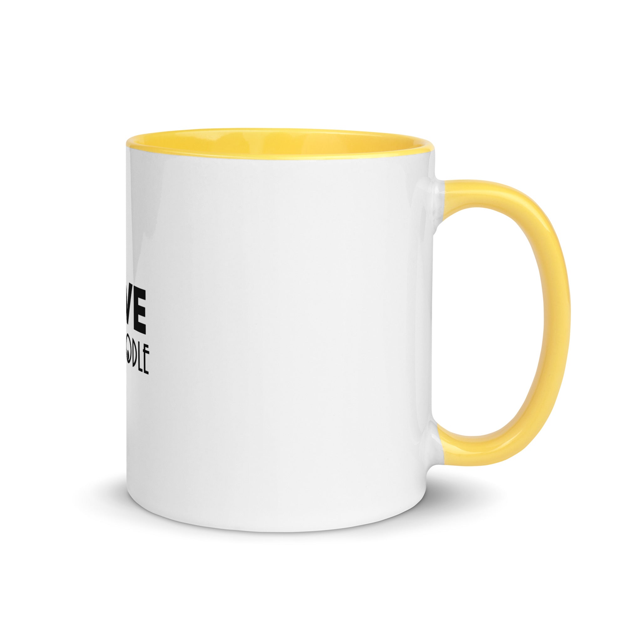 LOVE SCHNOODLE - Mug with Color Inside