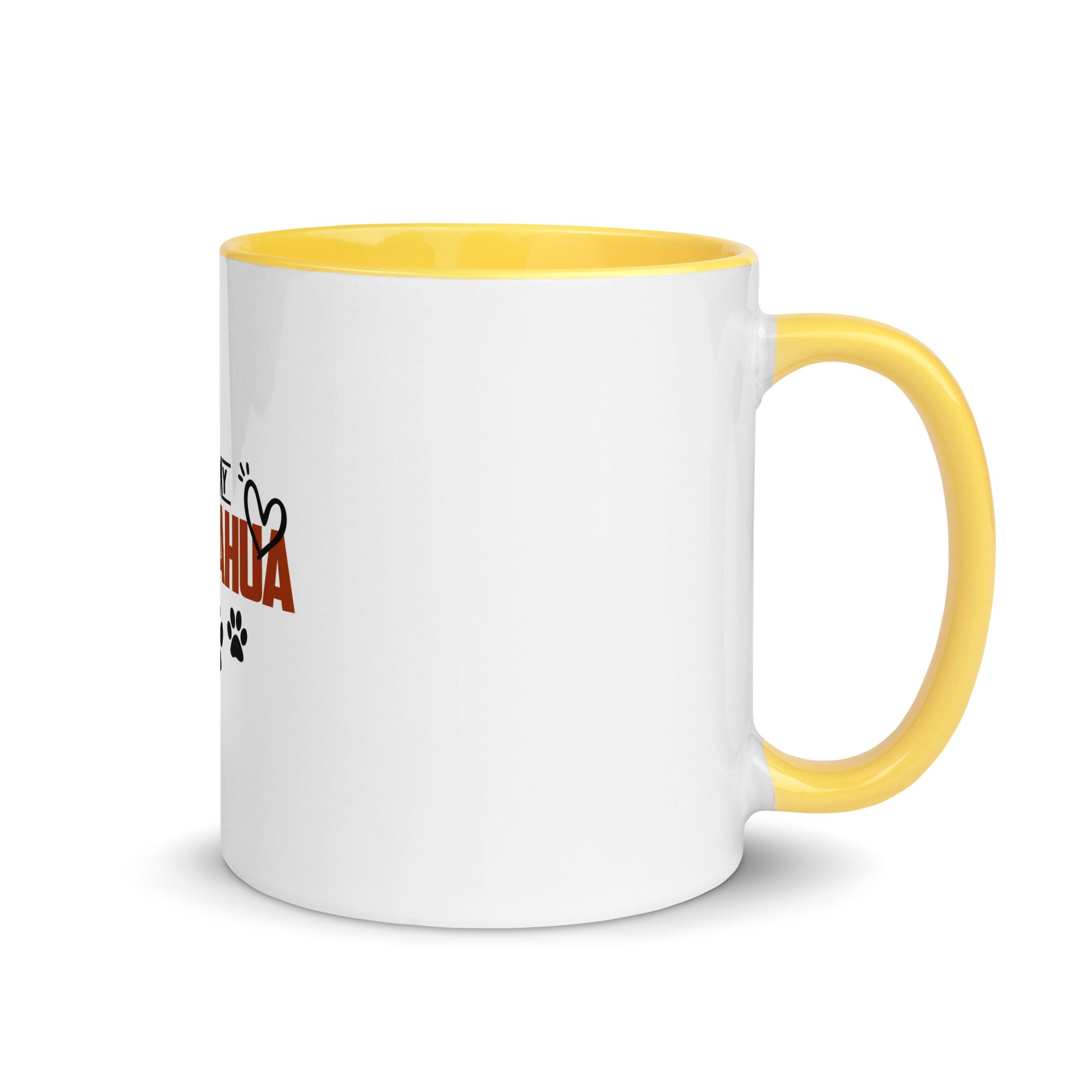 I LOVE MY CHIHUAHUA - Mug with Color Inside