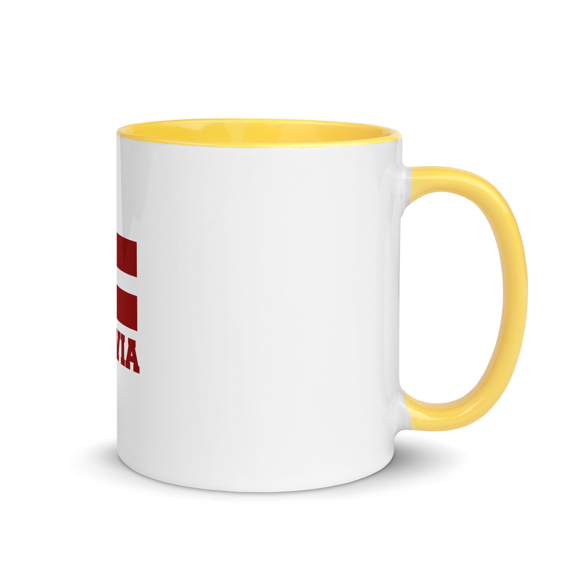 LATVIA - Mug with Color Inside