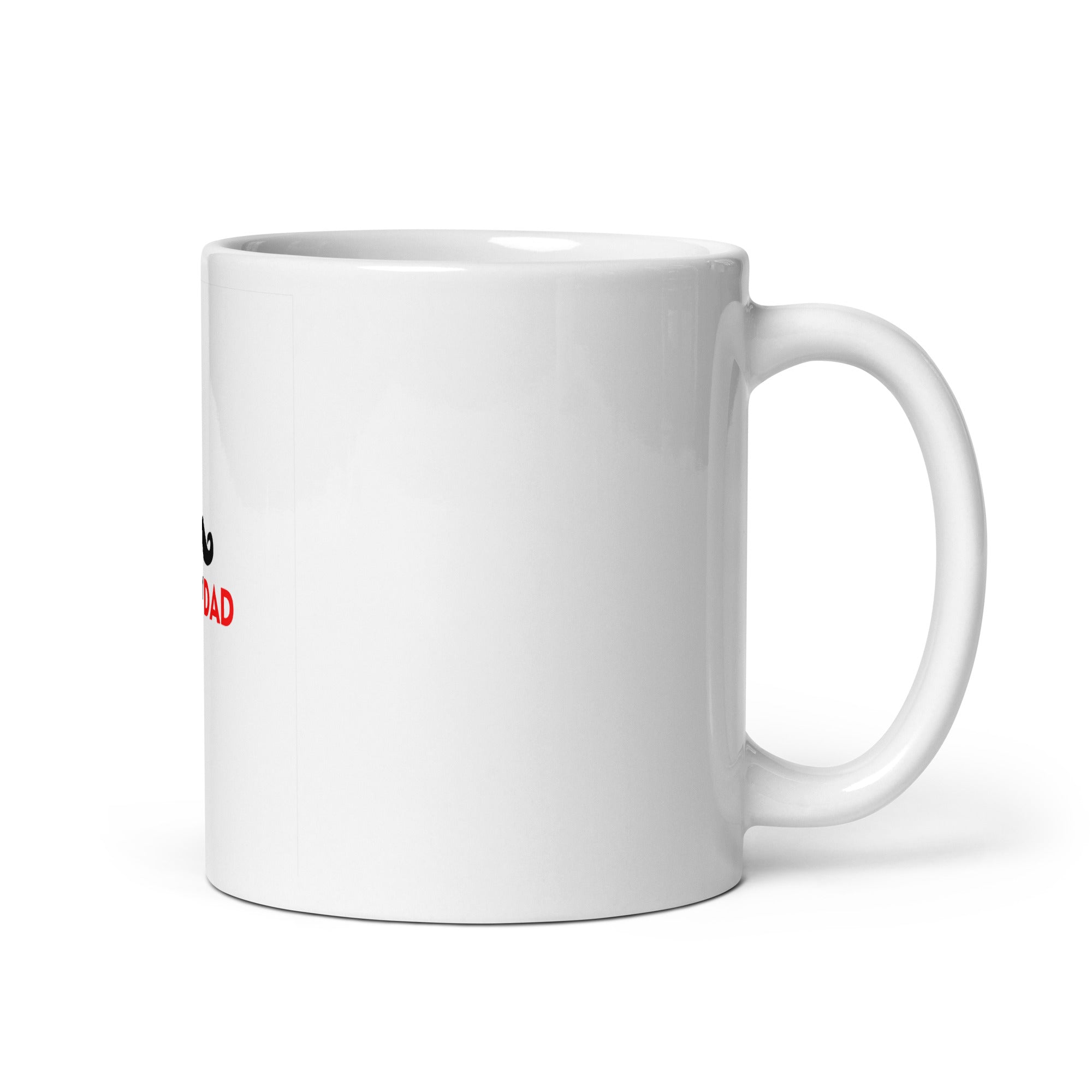 I LOVE MY DAD - White glossy mug