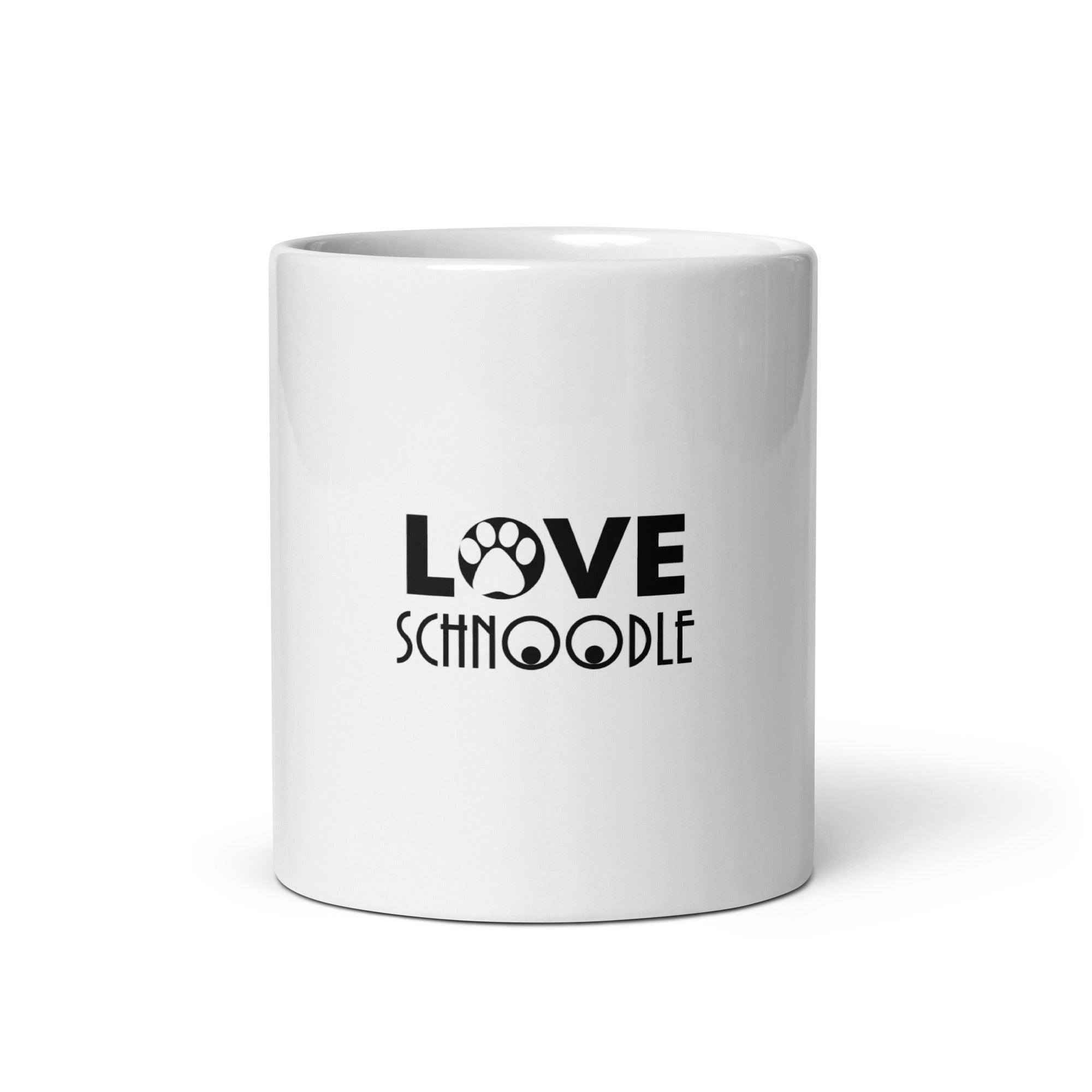 LOVE SCHNOODLE - White glossy mug