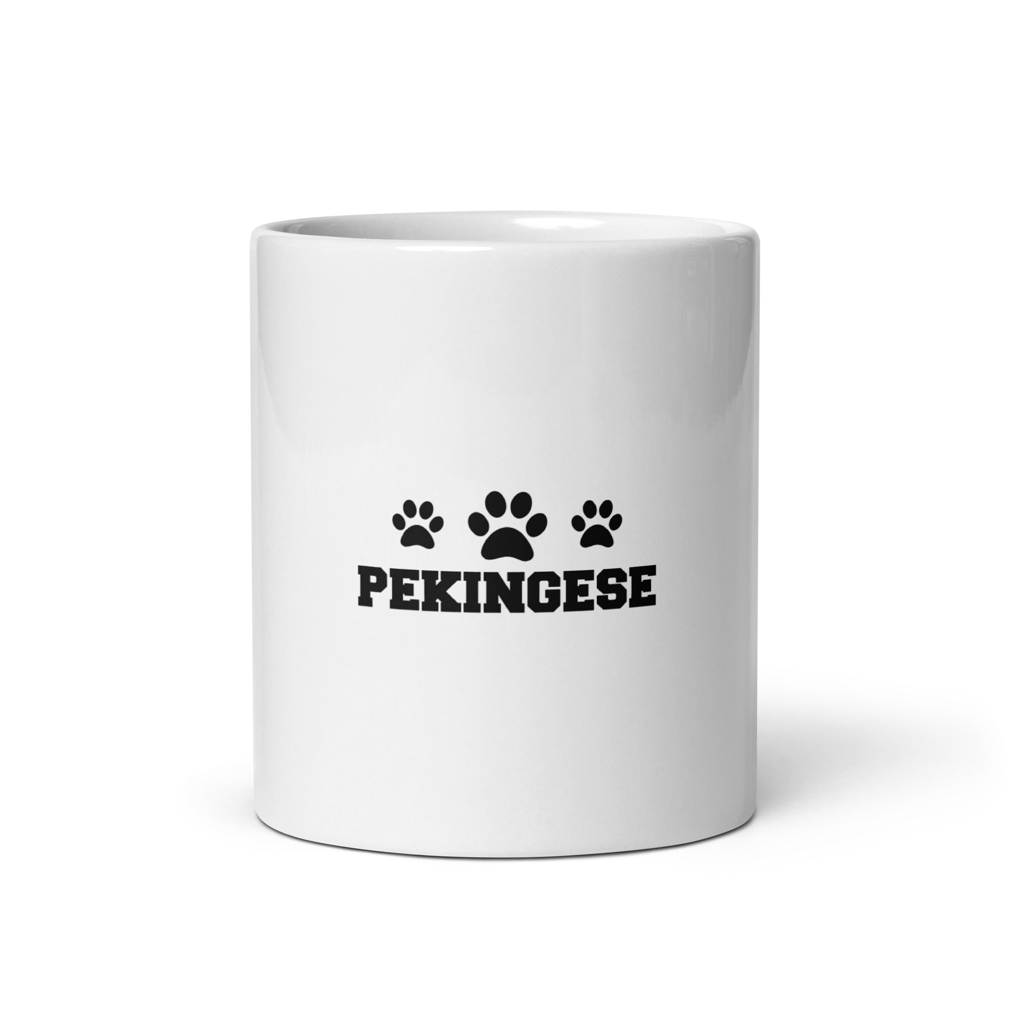 PEKINGESE - White glossy mug