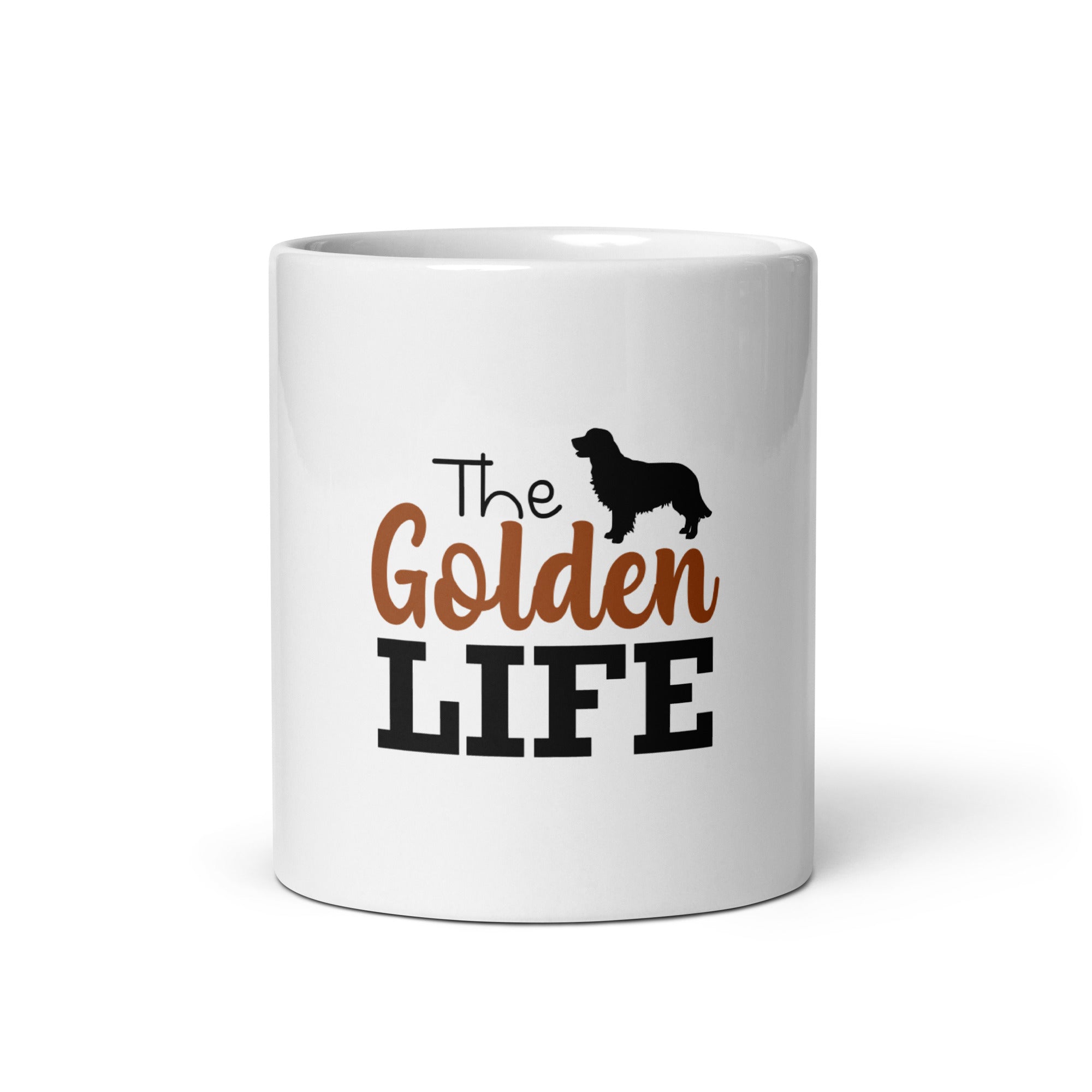 THE GOLDEN LIFE - White glossy mug