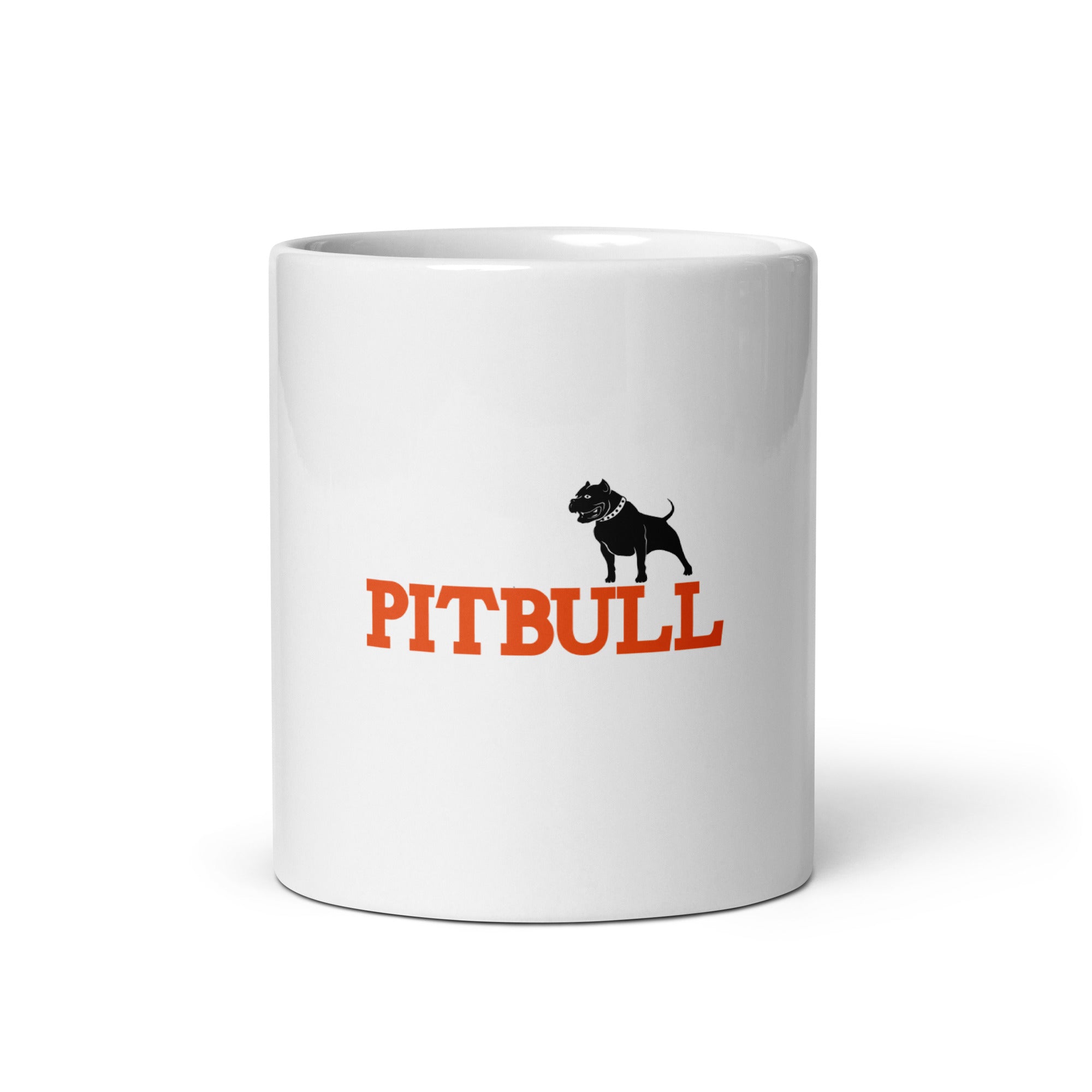 PITBULL - White glossy mug