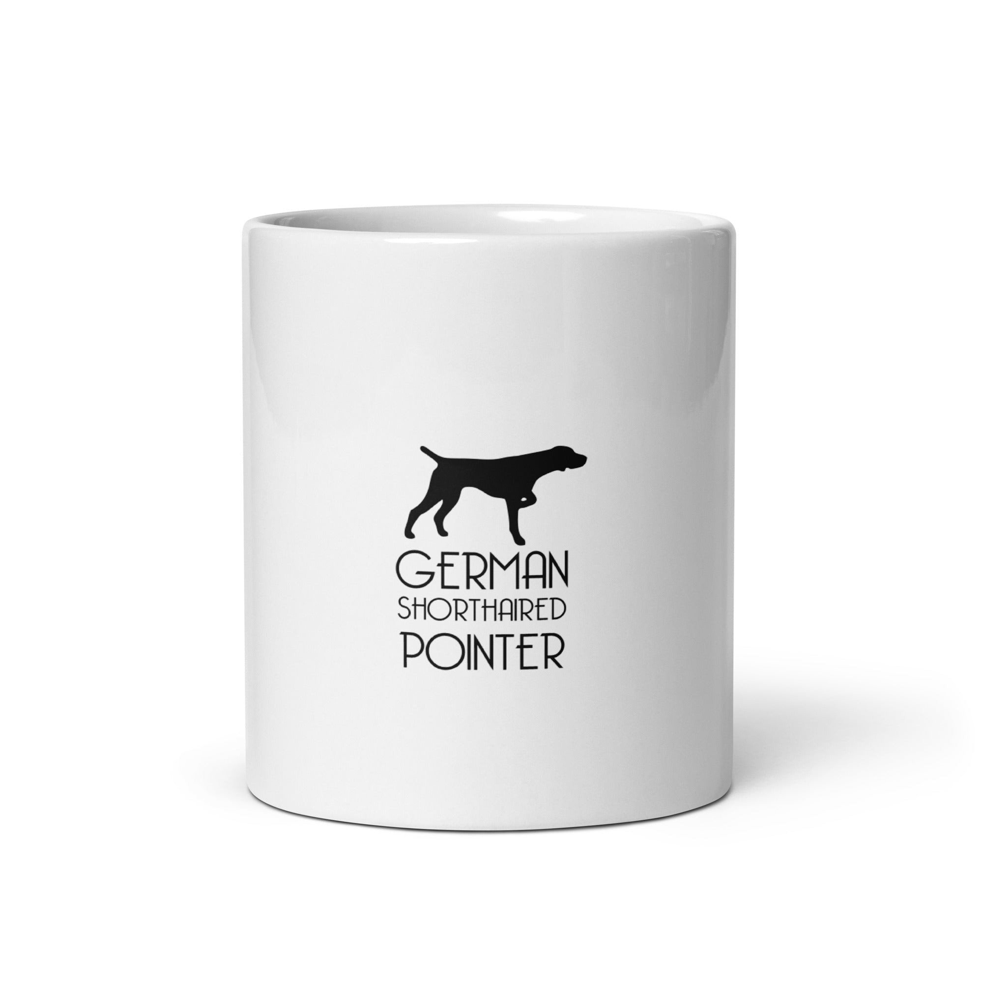 GERMAN SHORTHAIRED POINTER - White glossy mug