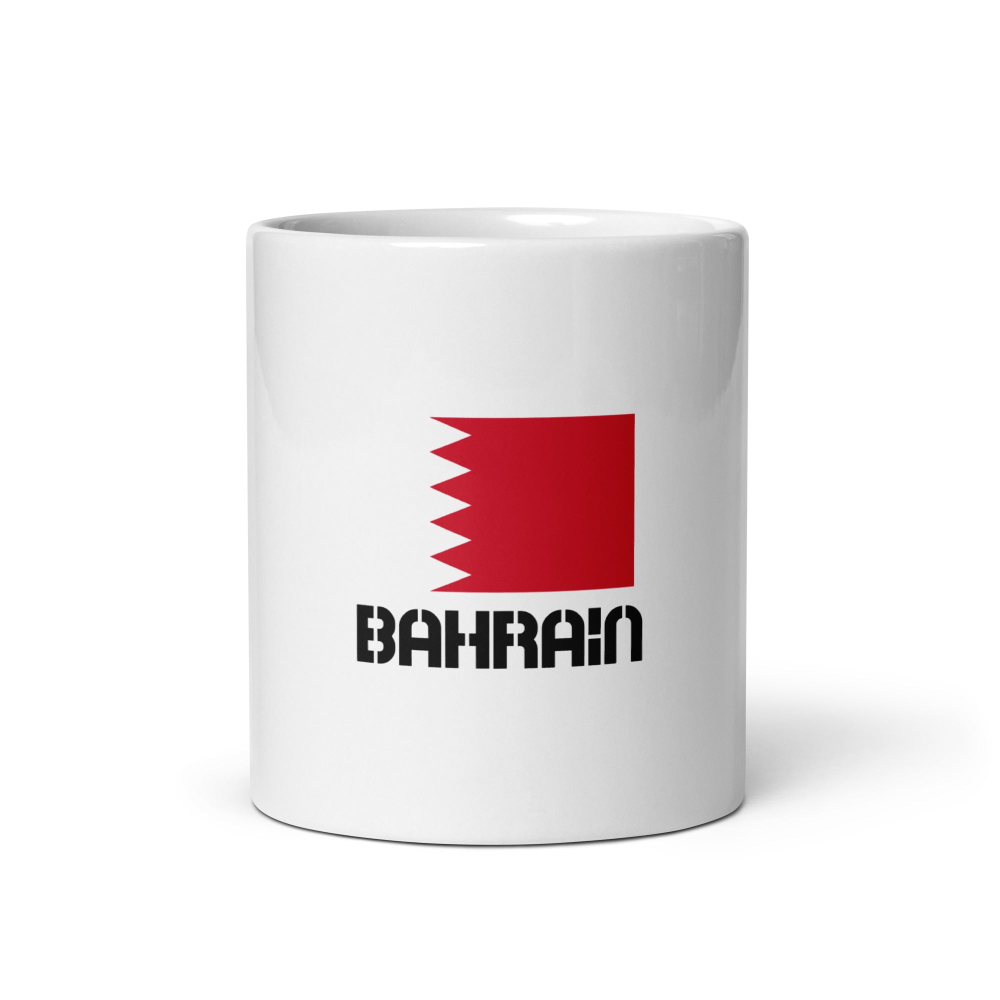 BAHRAIN - White glossy mug