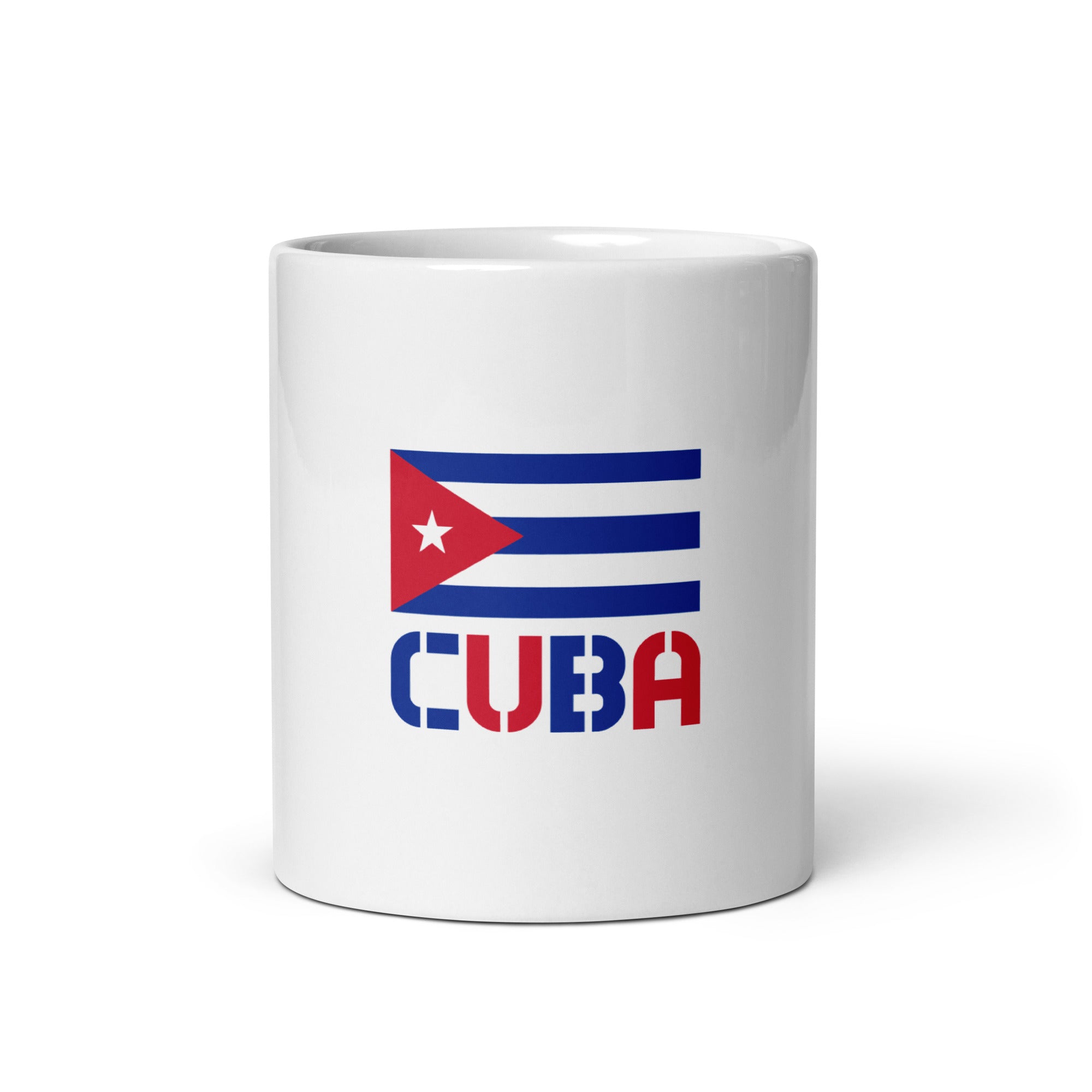 CUBA - White glossy mug