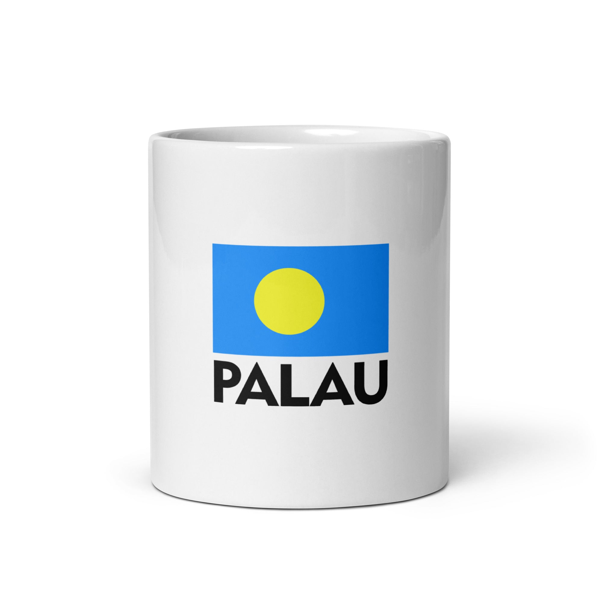 PALAU - White glossy mug