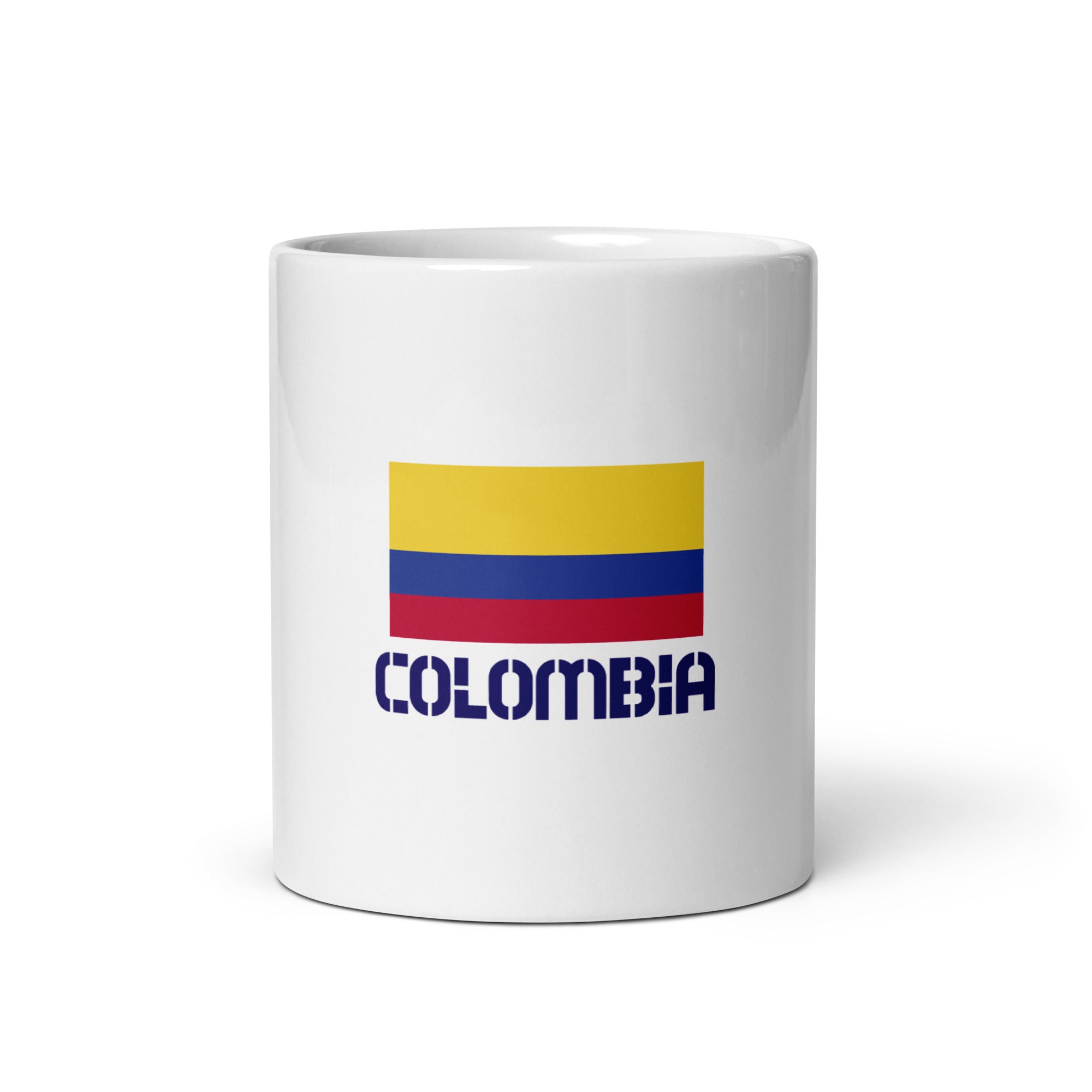 COLOMBIA - White glossy mug