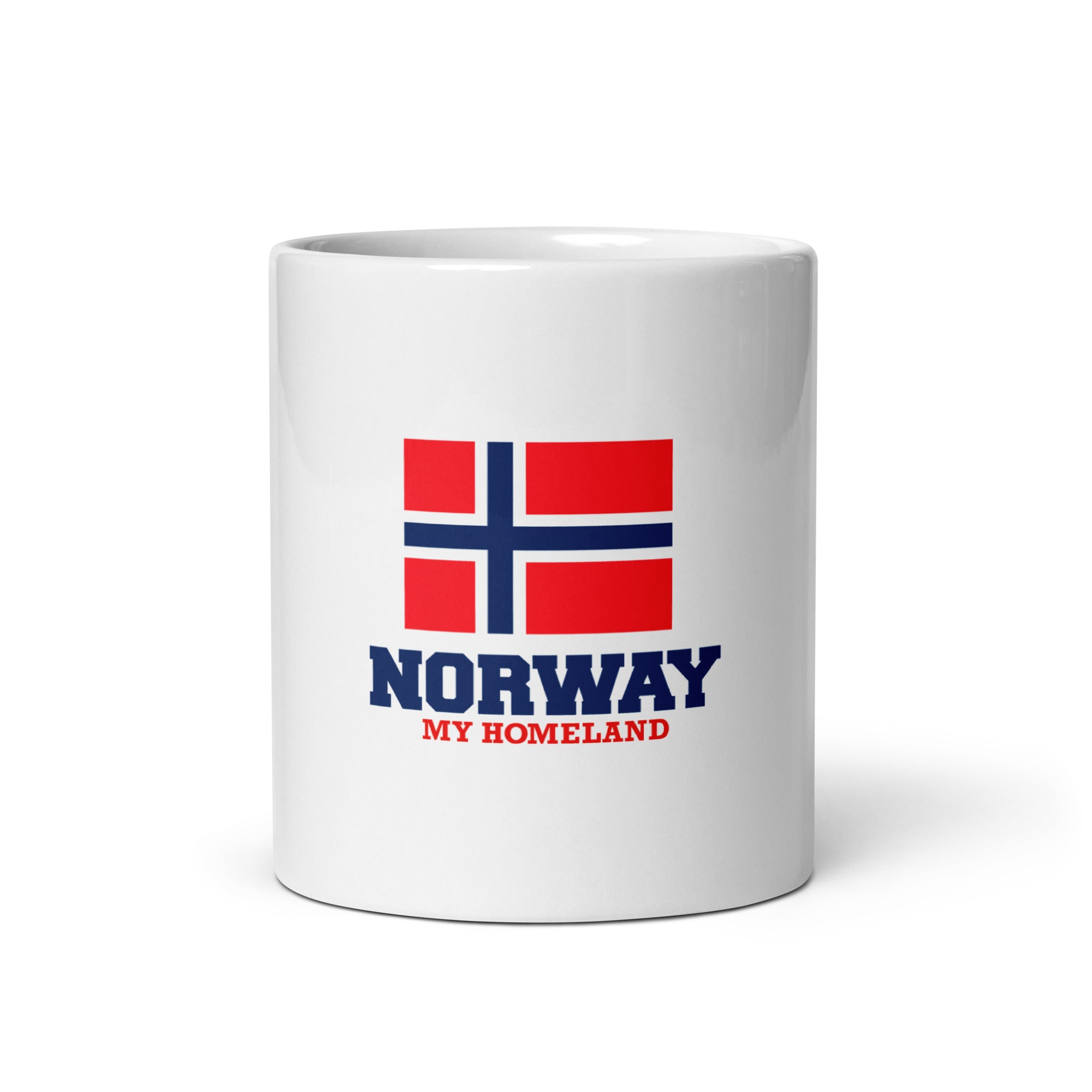 NORWAY - White glossy mug