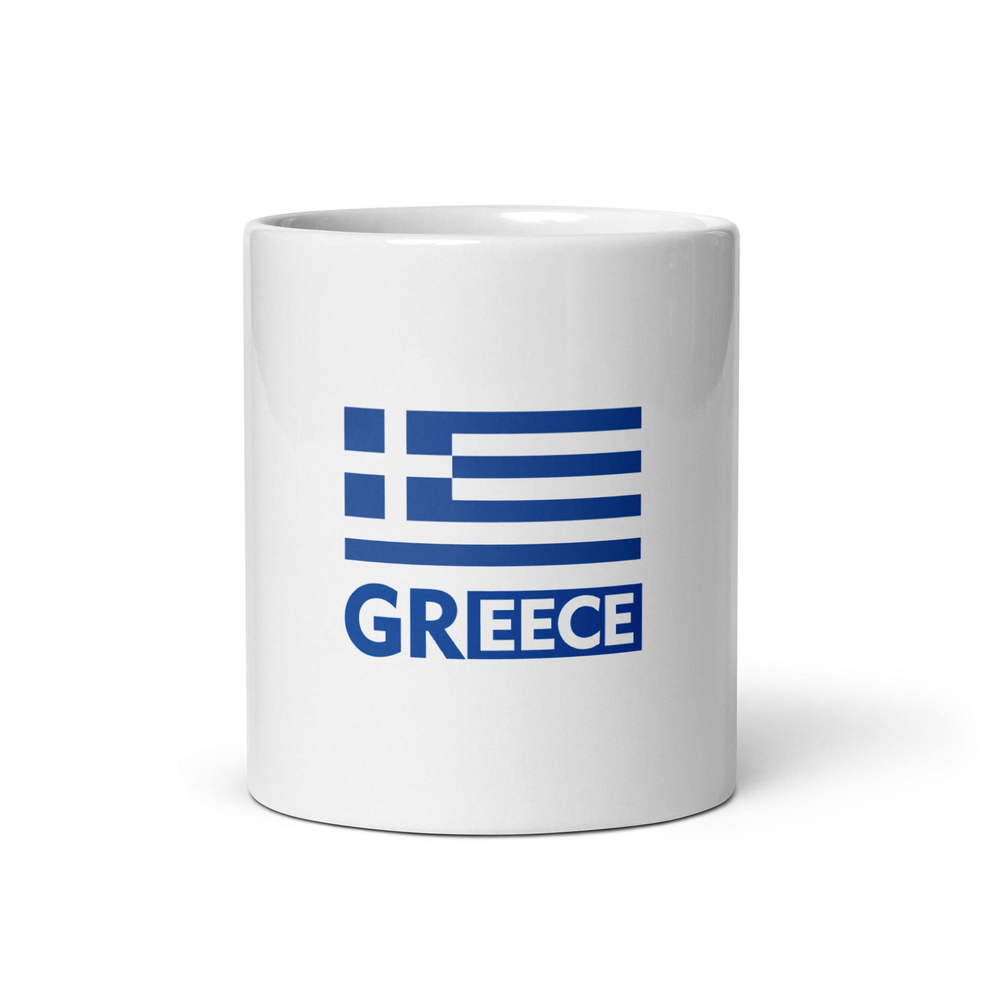 GREECE - White glossy mug