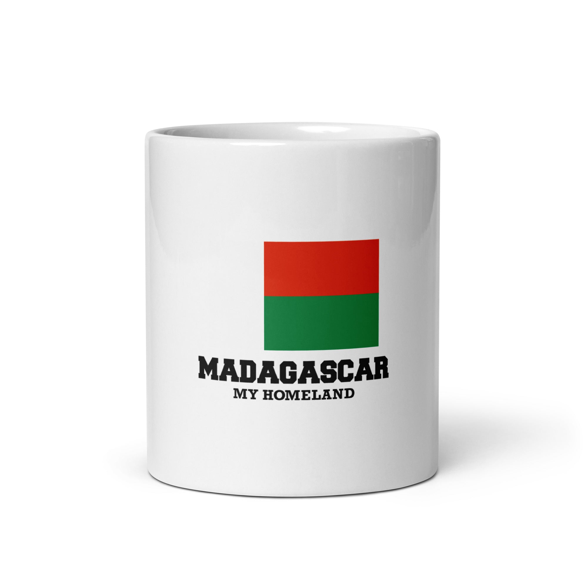 MADAGASCAR - White glossy mug