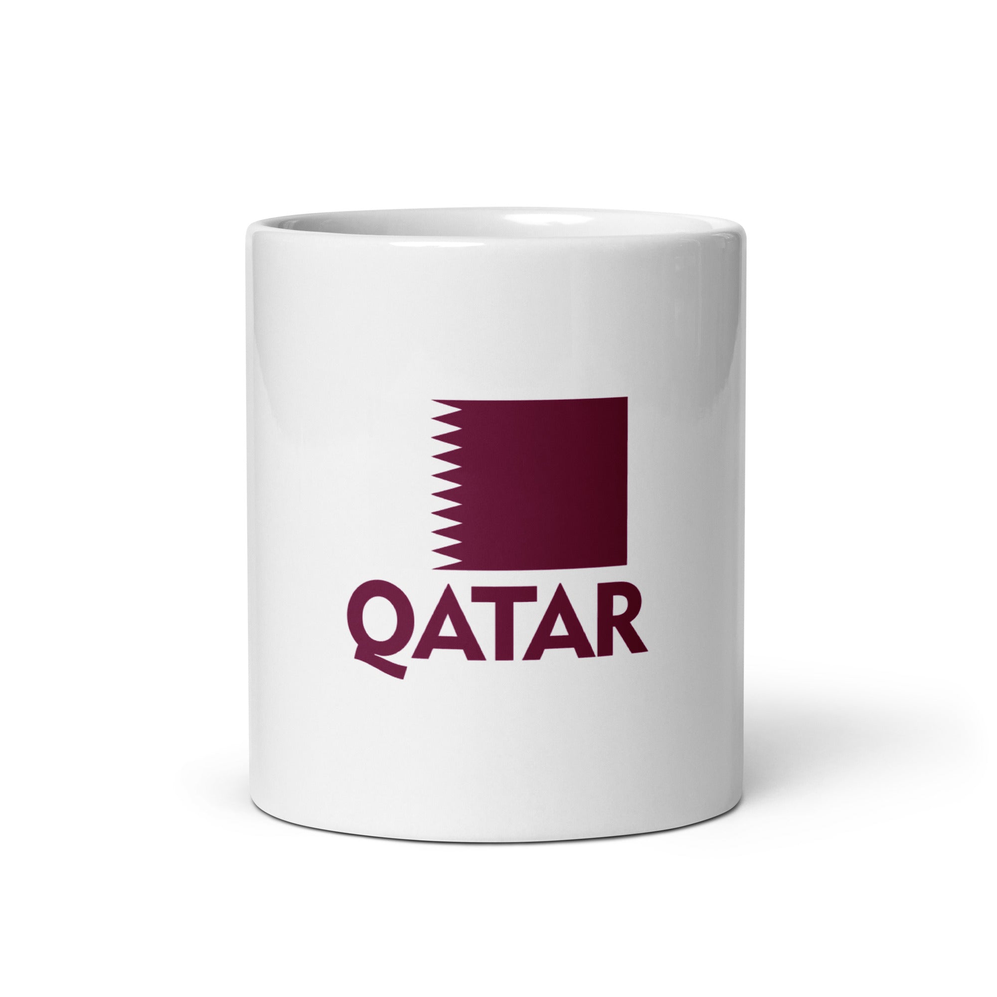 QATAR - White glossy mug