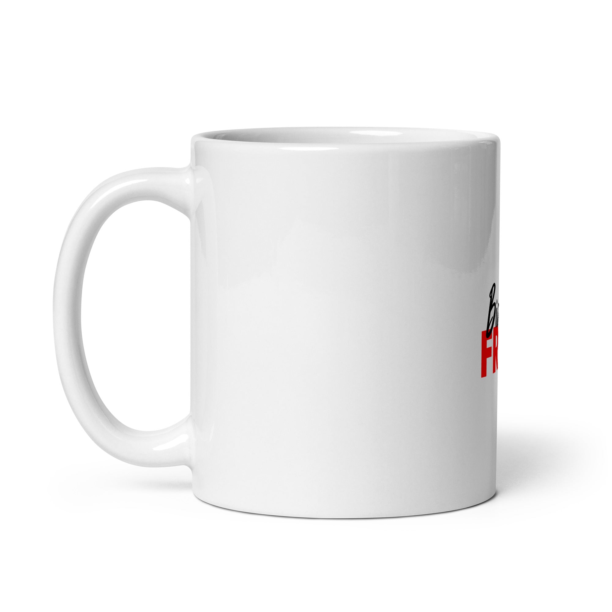 BICHONS FRISE - White glossy mug