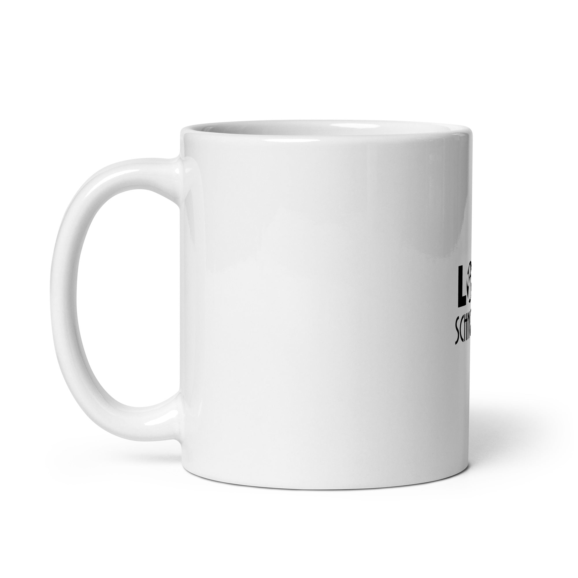 LOVE SCHNOODLE - White glossy mug