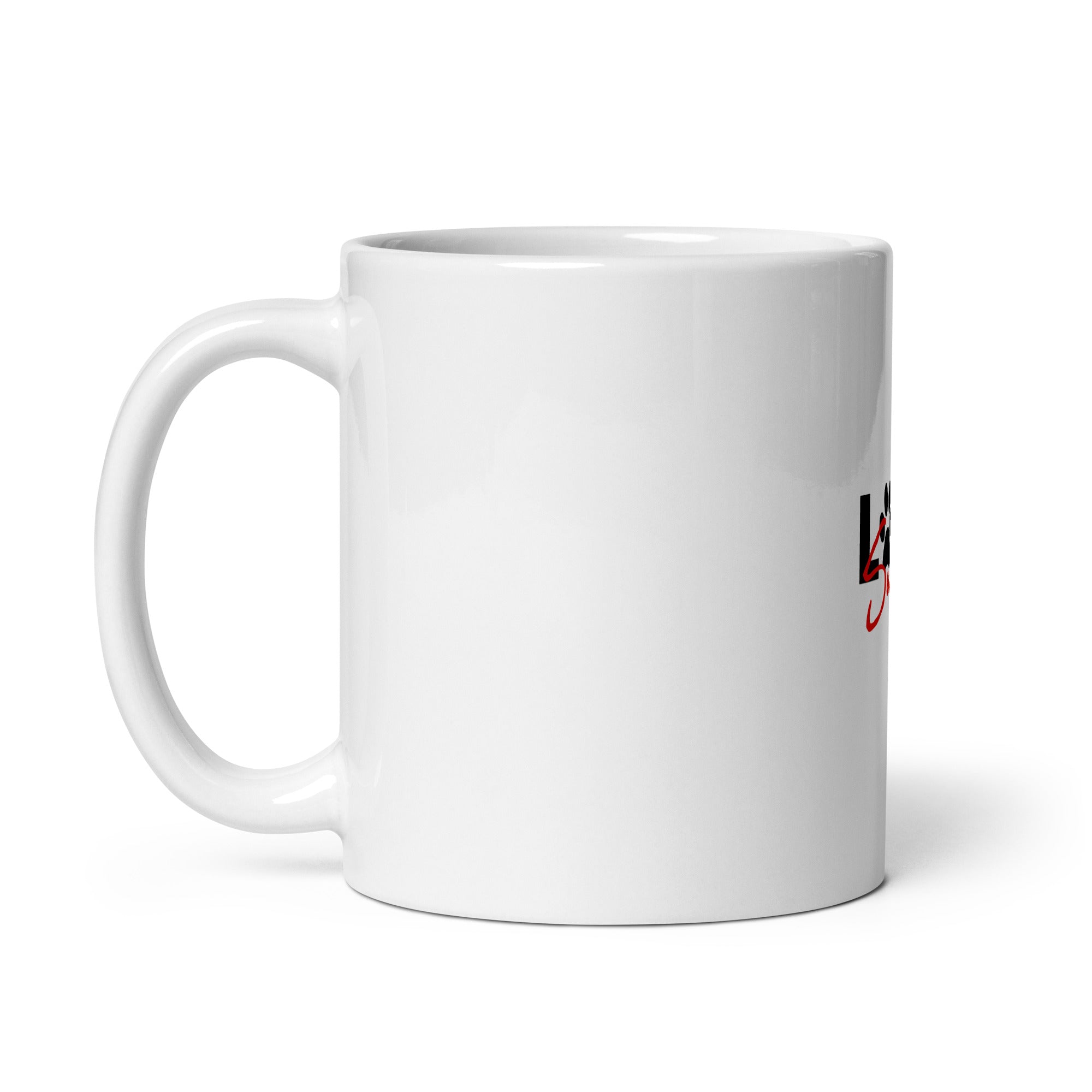 LOVE SWISSY - White glossy mug