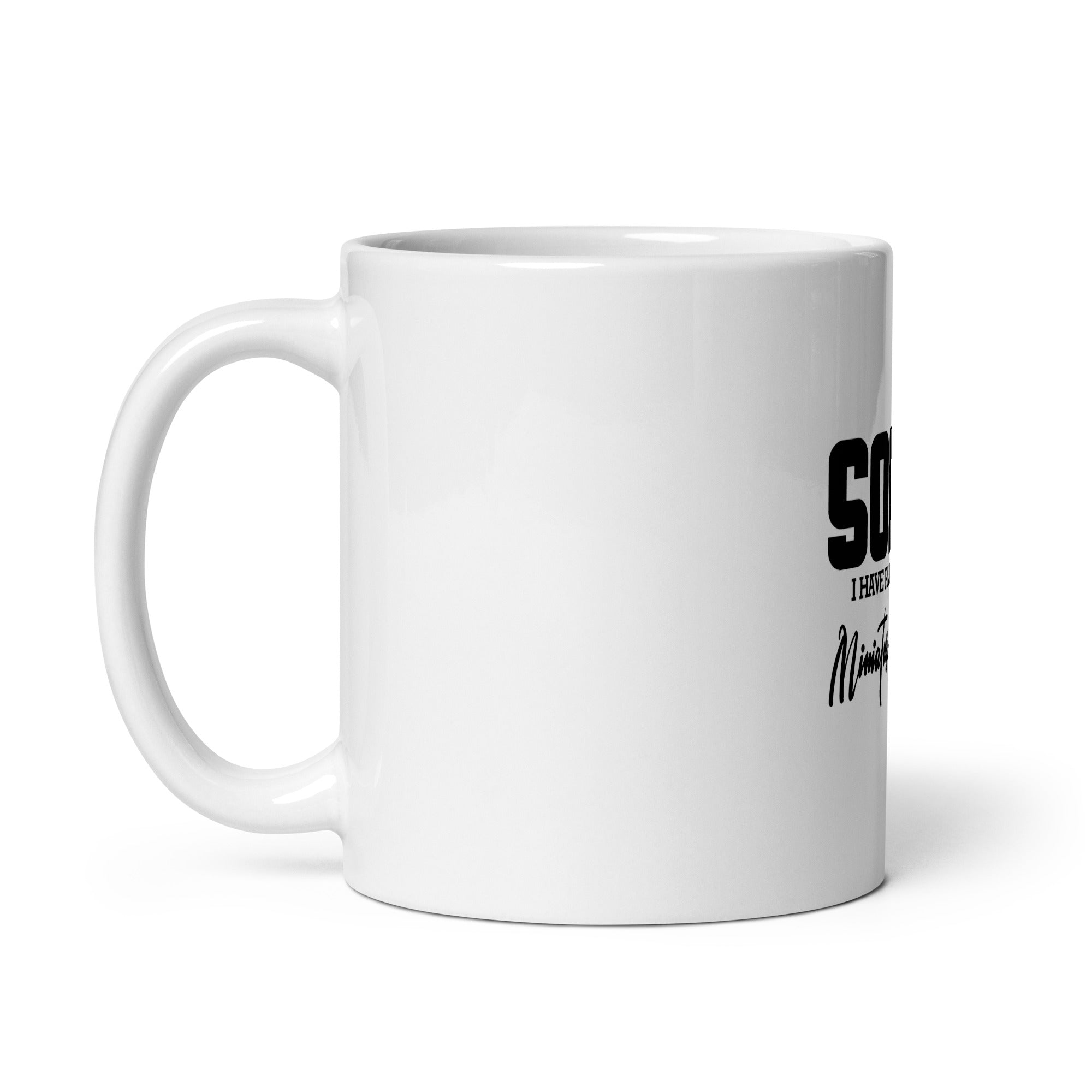 MINIATURE SHETLAND - White glossy mug