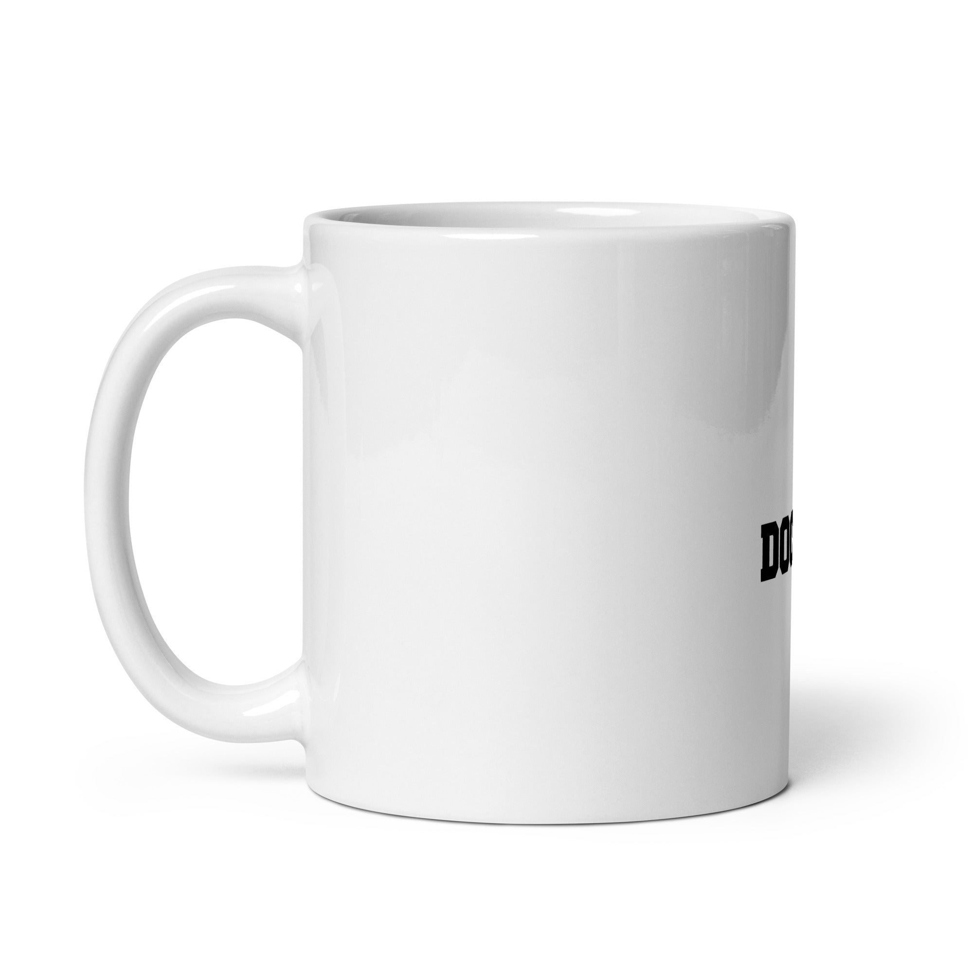 DOODLE - White glossy mug