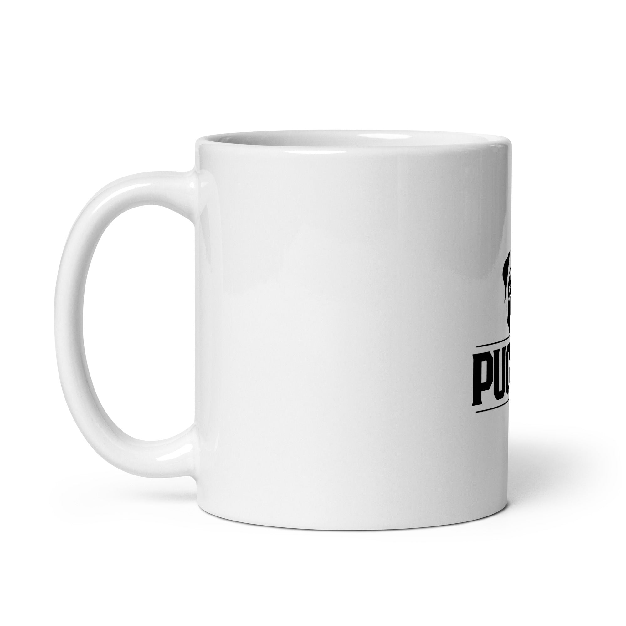 PUG LIFE - White glossy mug