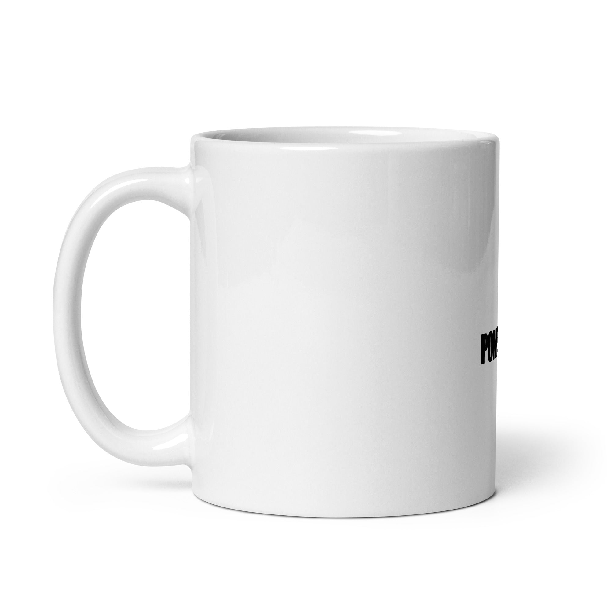 POMERANIAN - White glossy mug