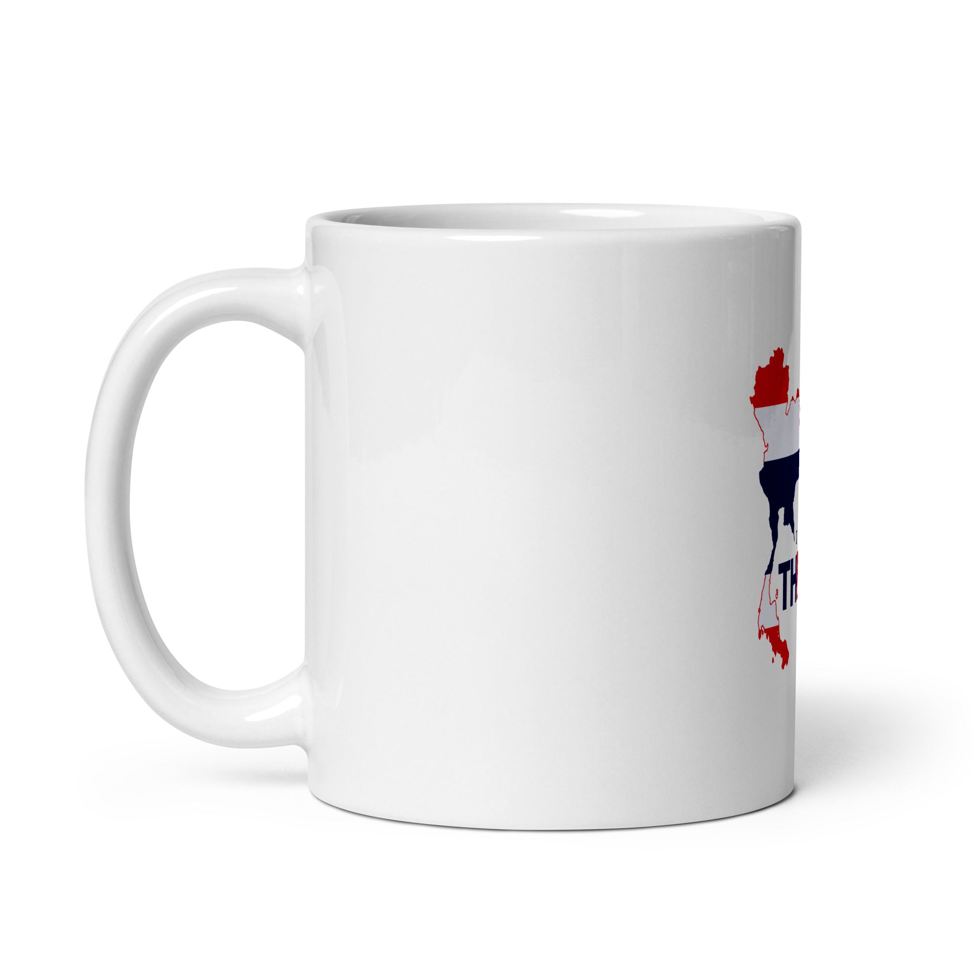 I LOVE THAILAND - White glossy mug