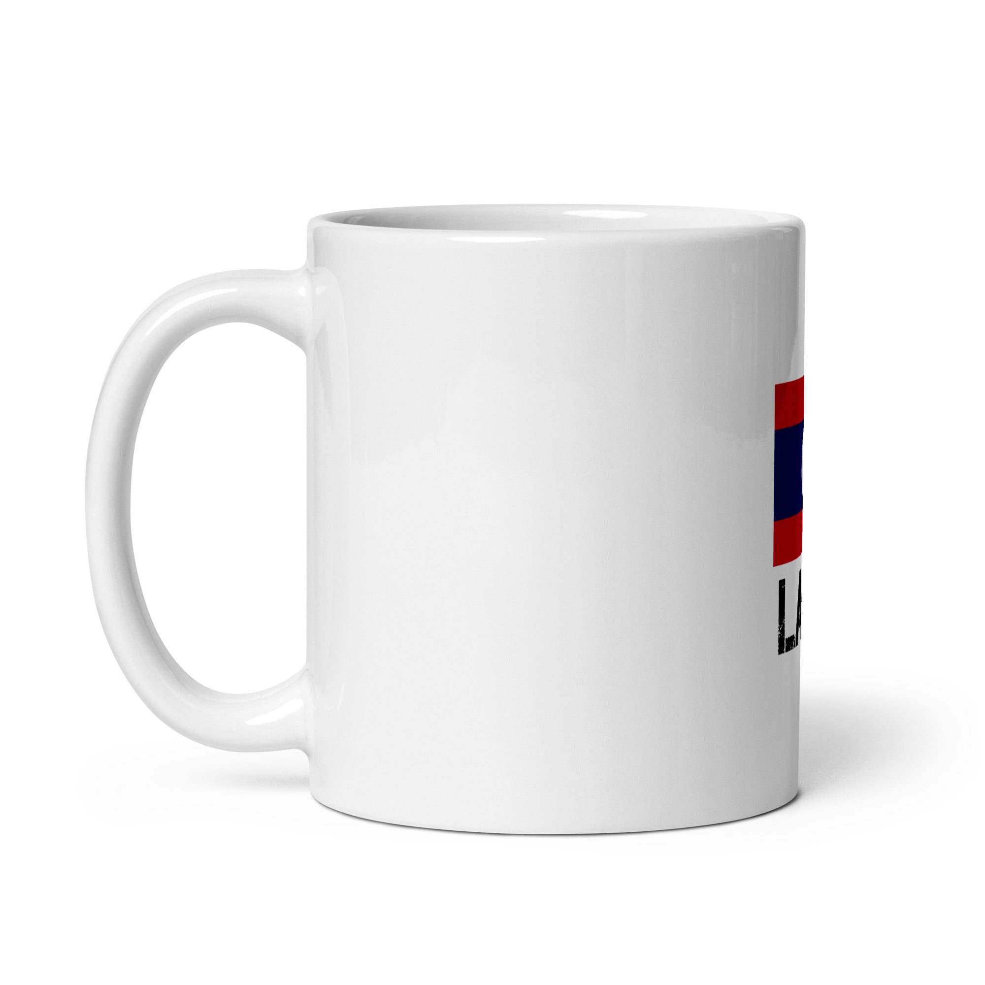 LAOS - White glossy mug