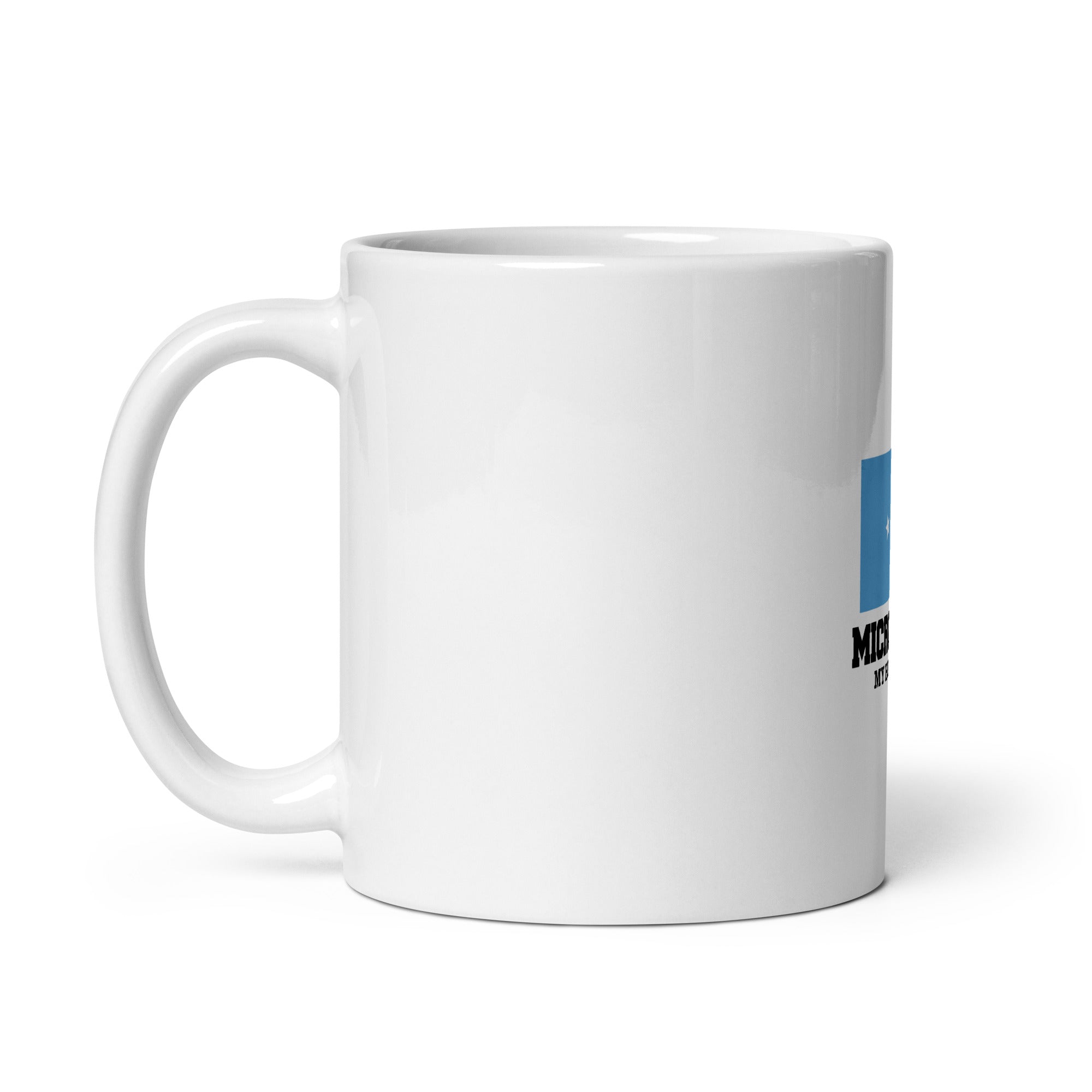 MICRONESIA - White glossy mug