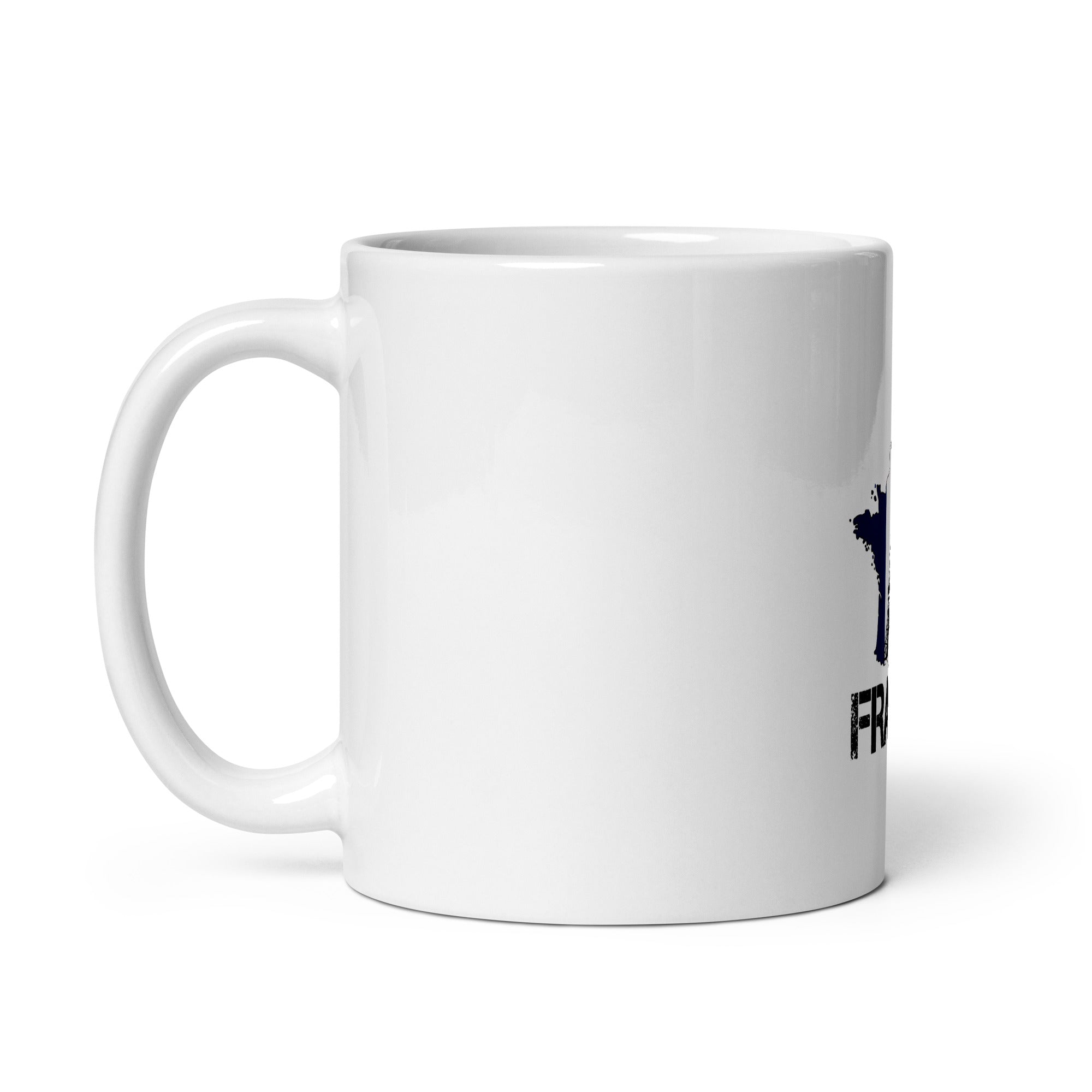 FRANCE - White glossy mug