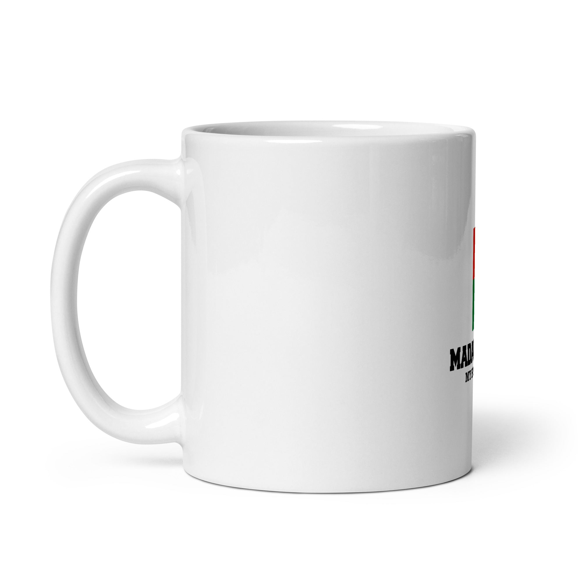 MADAGASCAR - White glossy mug