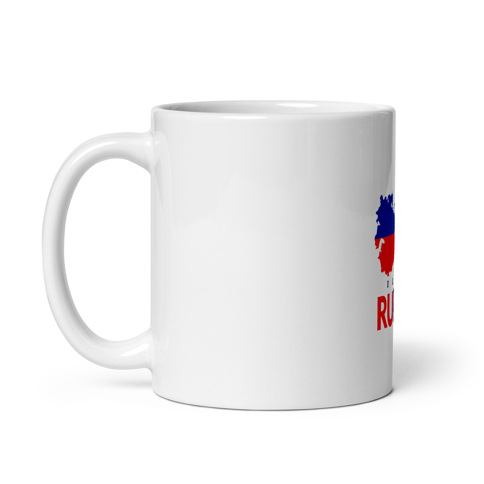 RUSSIA - White glossy mug